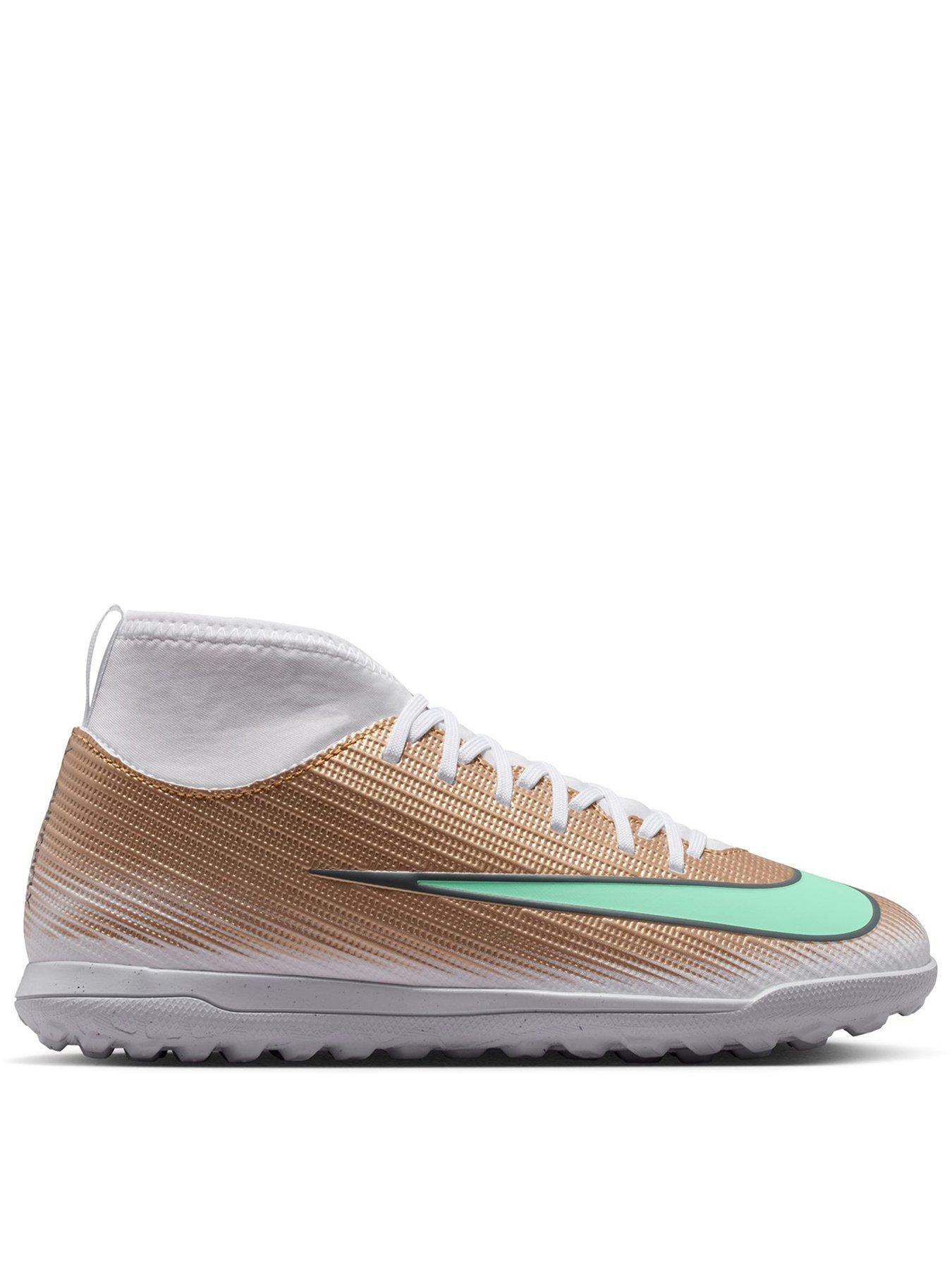 Nike Kids Mercurial Superfly Xi Club X Mbappe Tf Gold/Green - Image 3