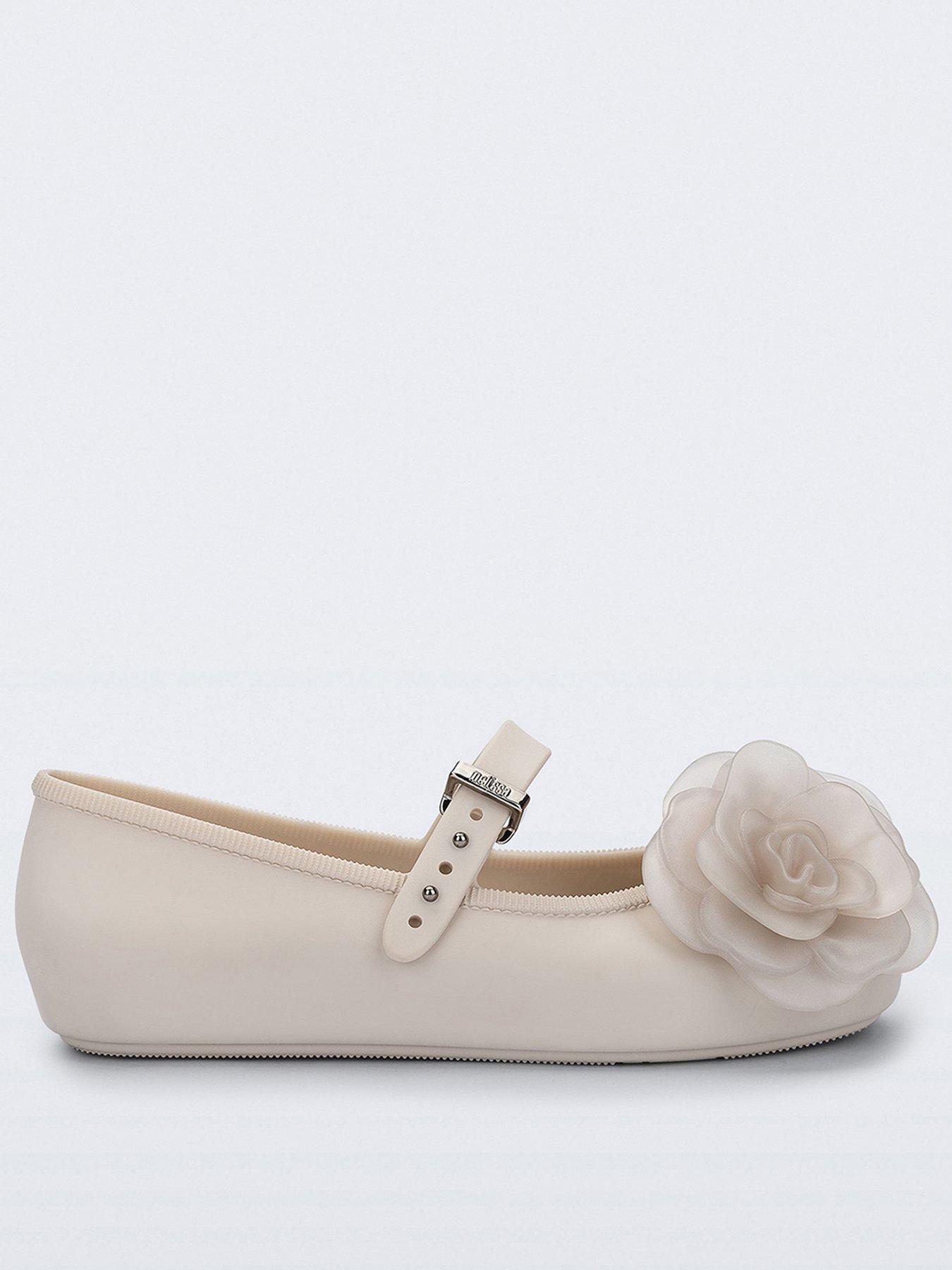 Mini Melissa Soft Ballerina Petals - Beige