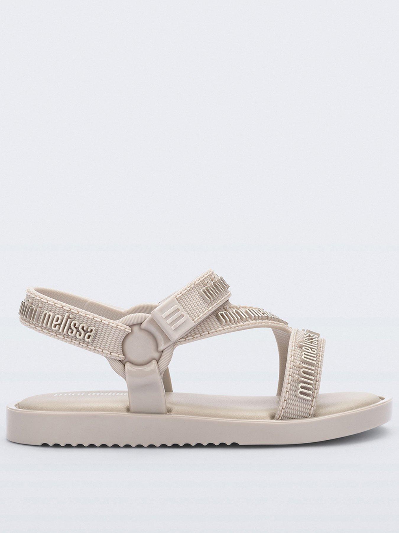 Mini Melissa Stripes M Lover Sandal - Beige