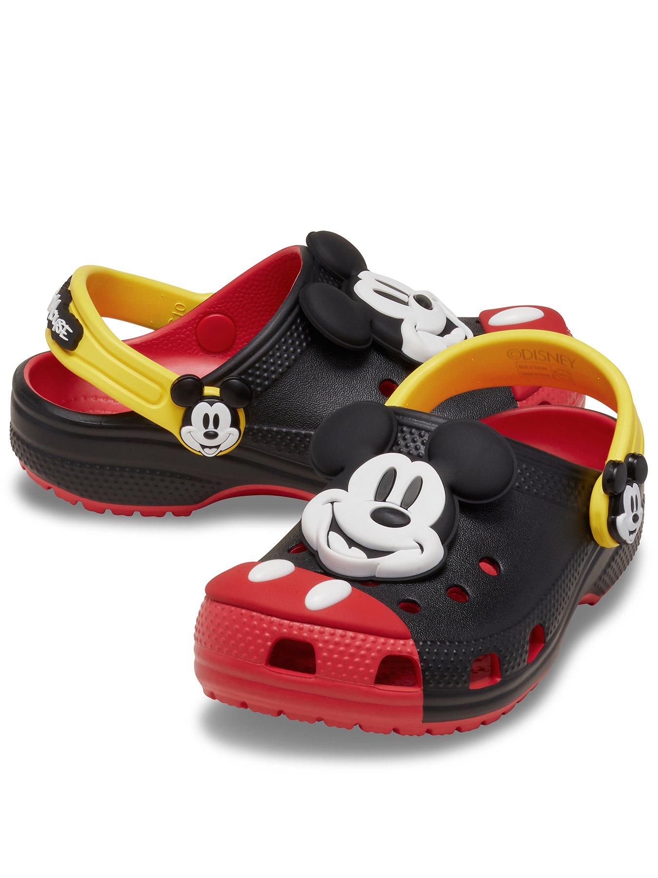 Crocs Toddler Classic Mickey Mouse Clog, Multi, Size 4 Younger