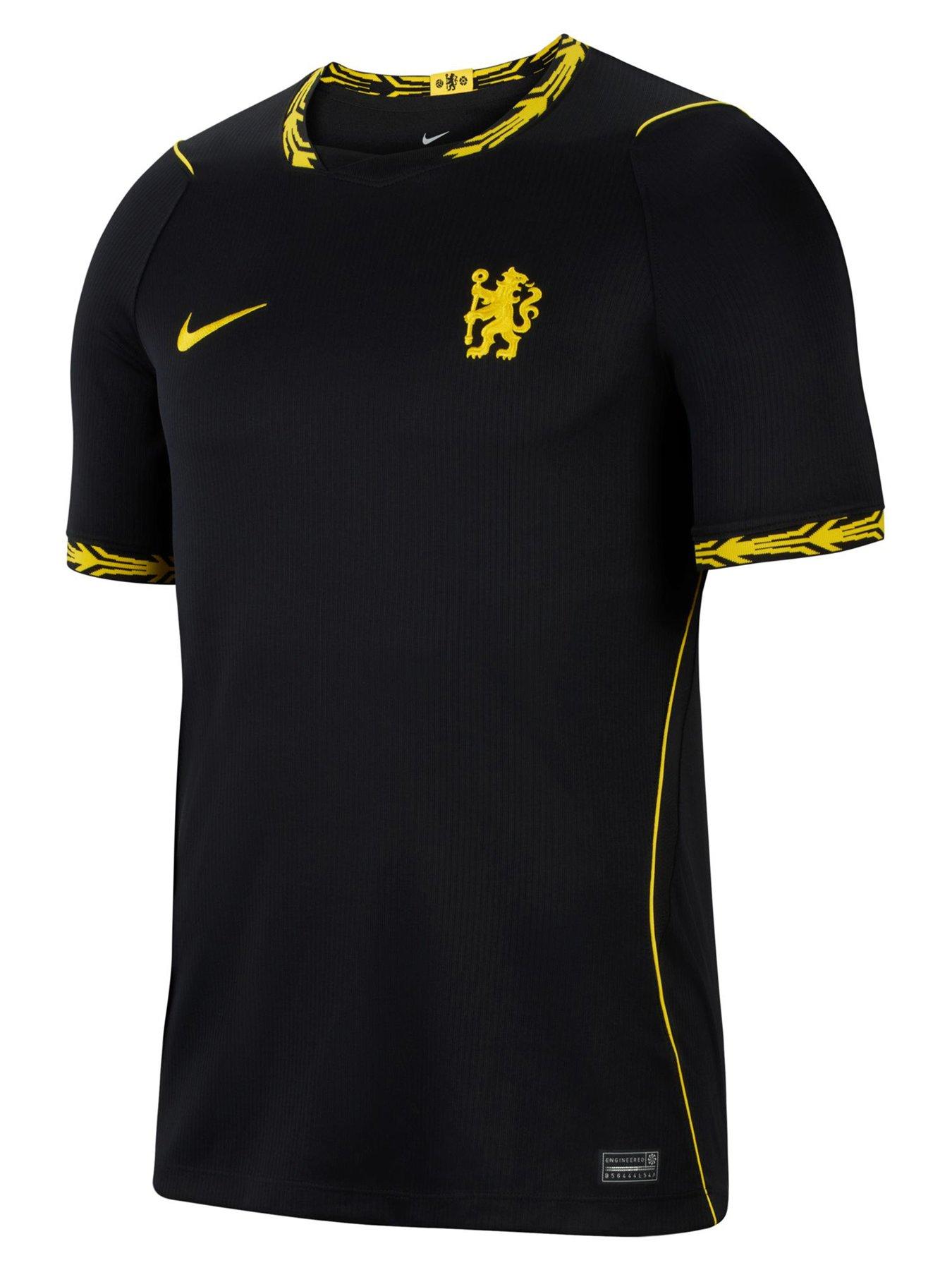 Image 7 of 7 of Nike Mens Chelsea 26/27 Dri-FIT Football Replica Shirt - Black