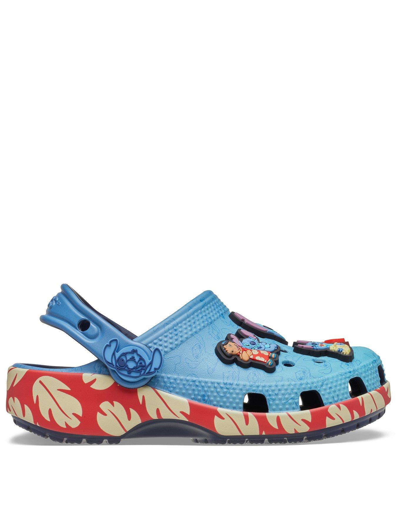 Crocs Toddler Classic Stitch Clogs - Multi