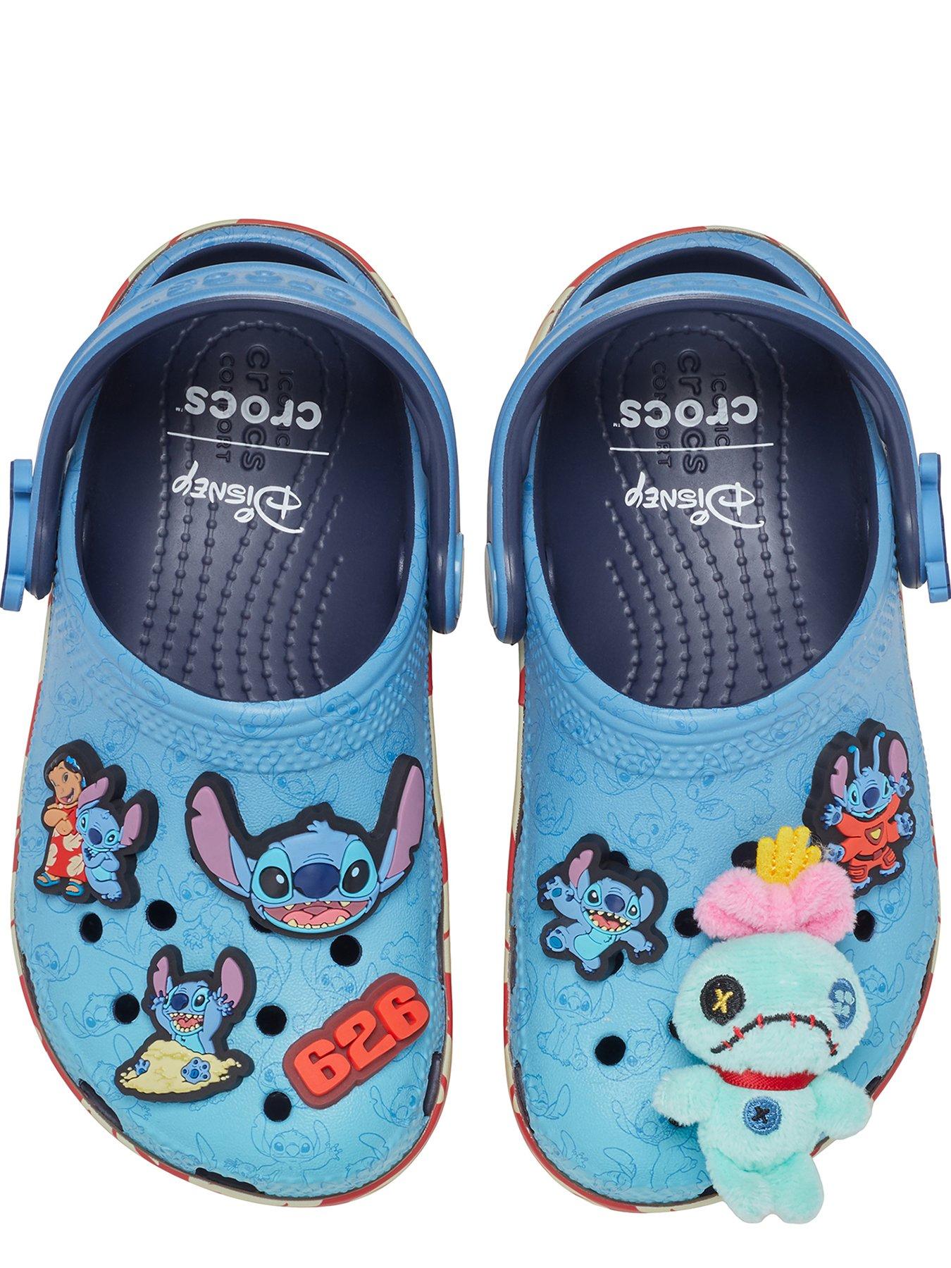 Image 4 of 6 of Crocs Toddler Classic Stitch Clogs - Multi