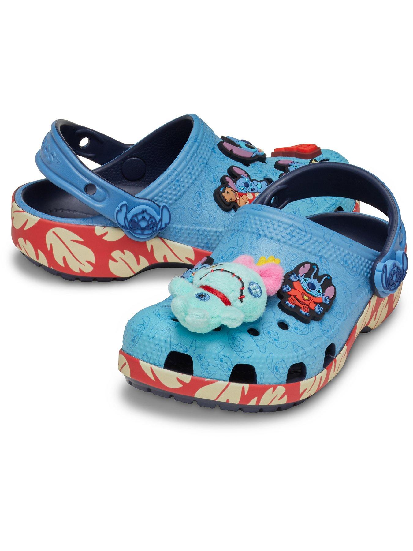 Image 6 of 6 of Crocs Toddler Classic Stitch Clogs - Multi