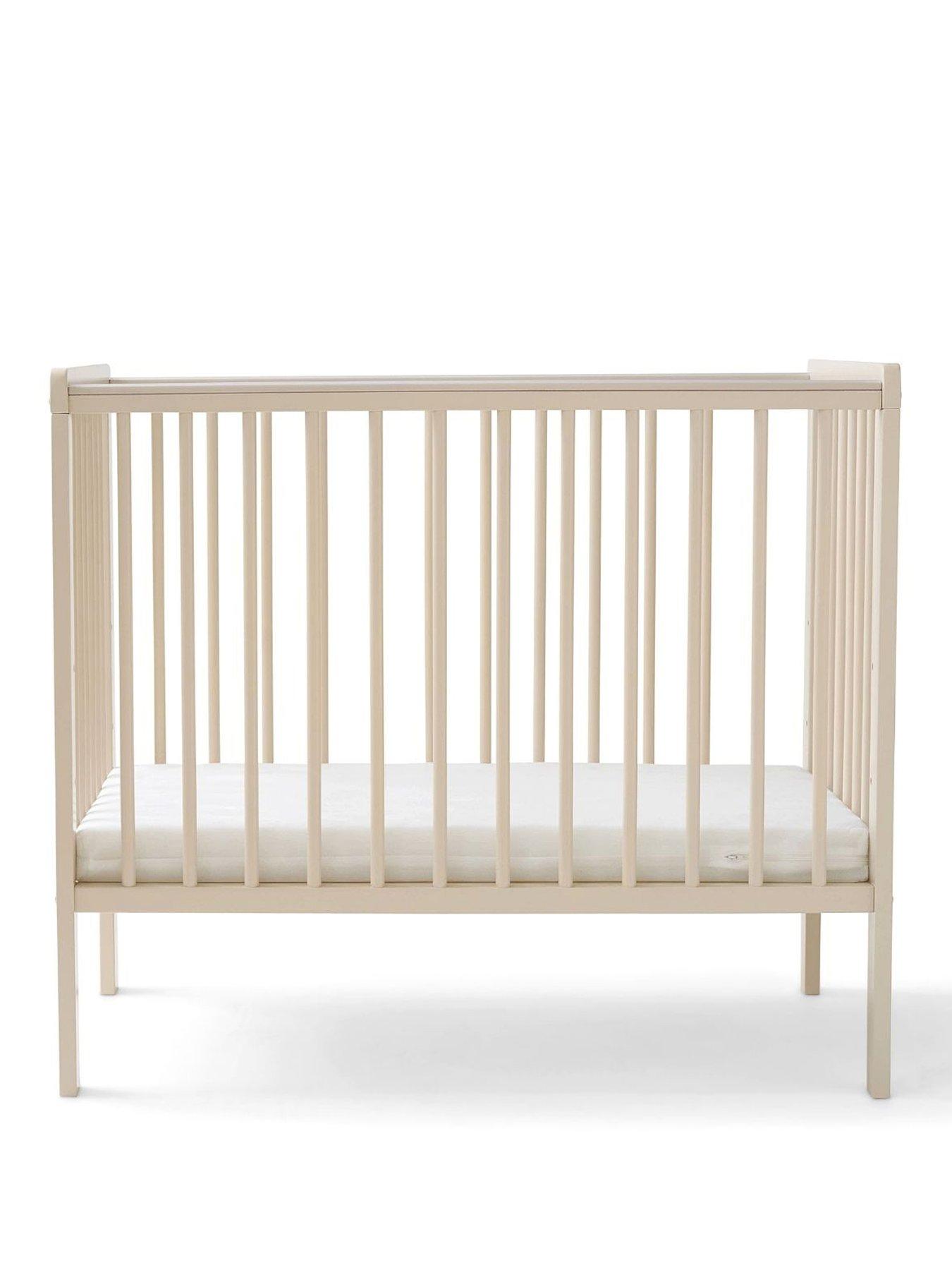 Image 2 of 3 of East Coast Space Saver Cot - Cashmere - With Mattress - Cashmere