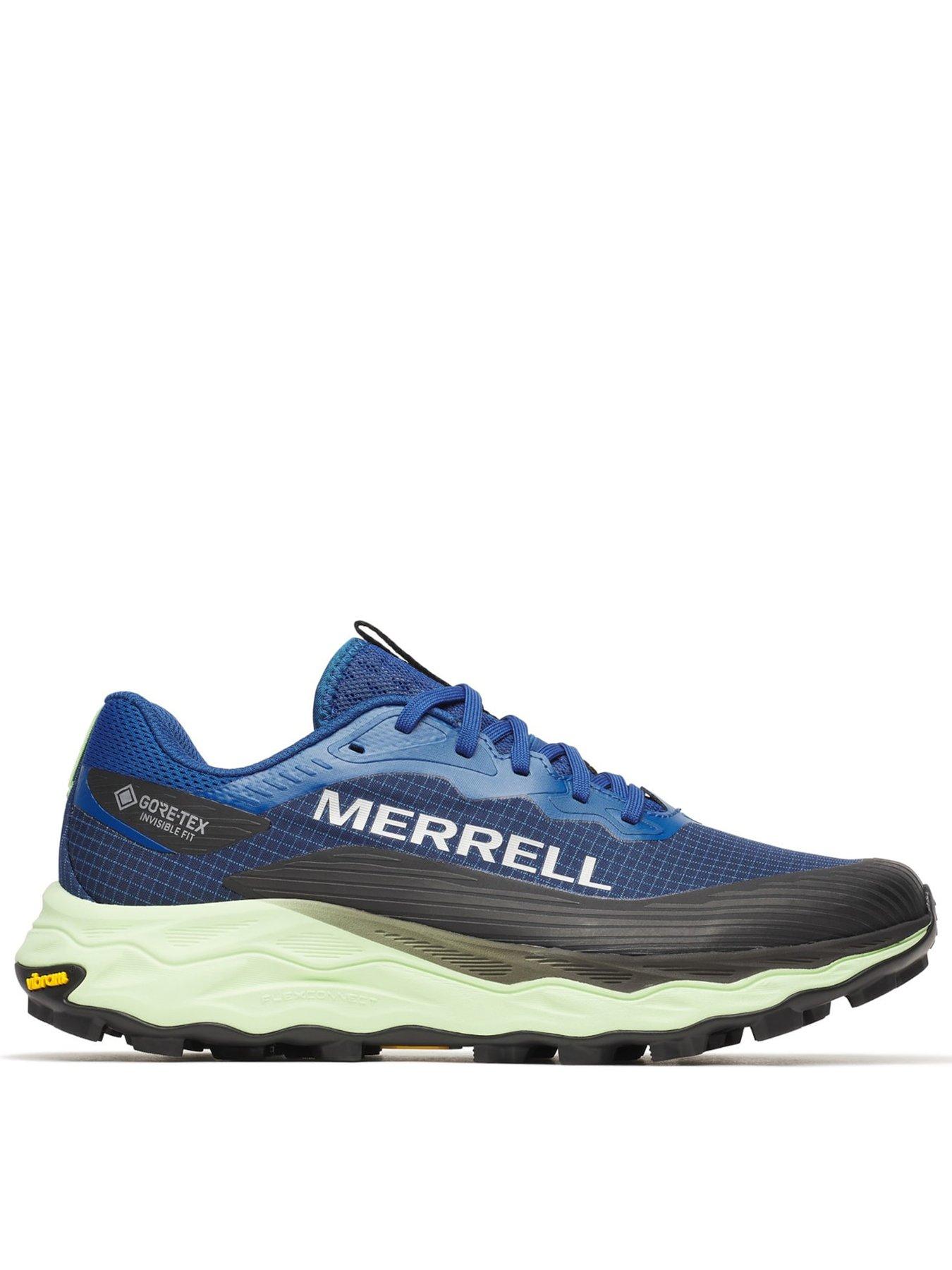 Merrell Mens Agility Peak 6 Gore-Tex Trail Running Trainers - Blue