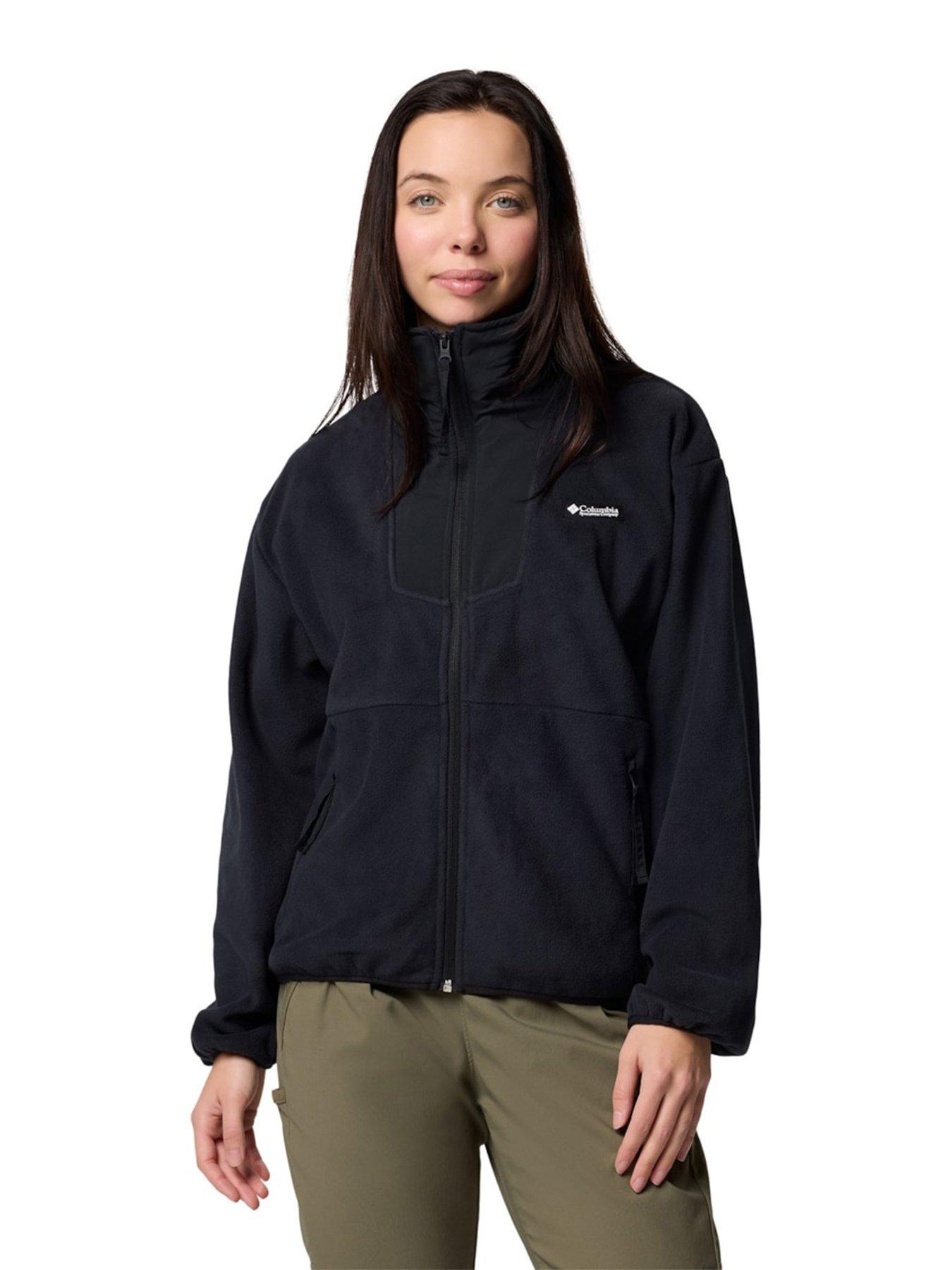 Columbia Womens Sequoia Grove Full Zip Fleece - Black