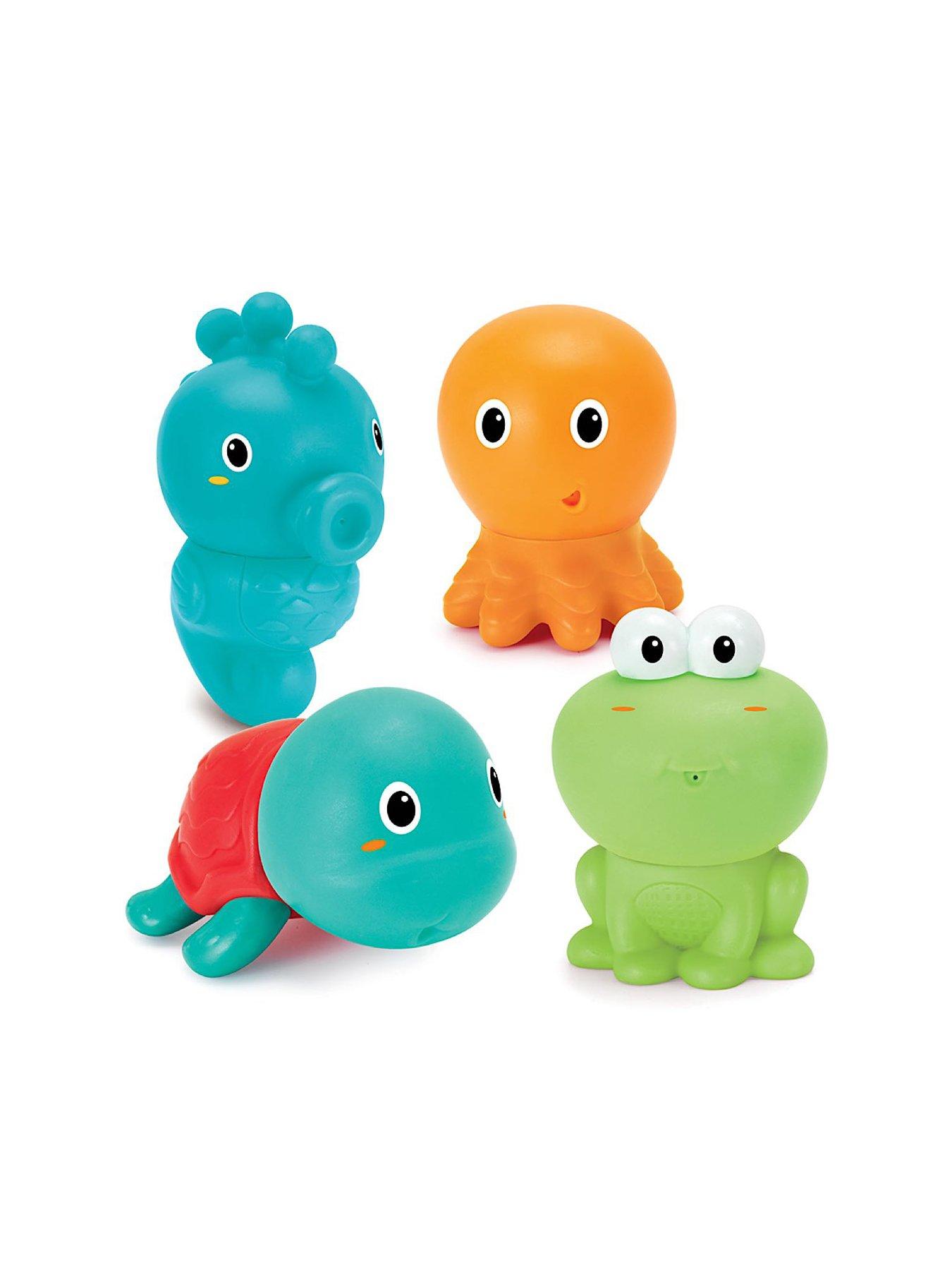 Image 2 of 4 of Senso Plug & Squirt Aquarium, Fishing Fun Activity Set, and Fun Time Squeaking Ducks Bundle Set