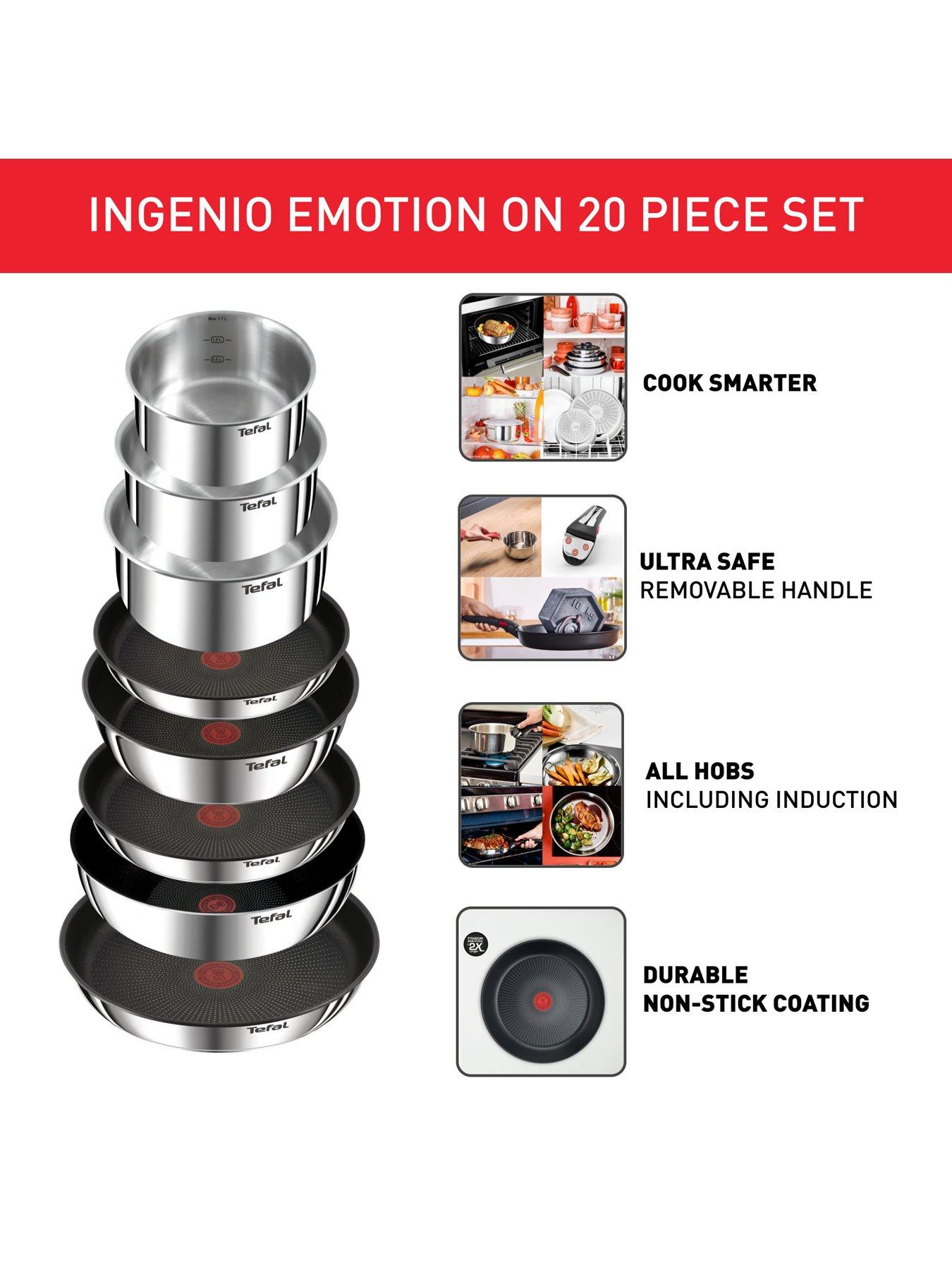 Image 3 of 7 of Tefal Ingenio Emotion On 20pc Set