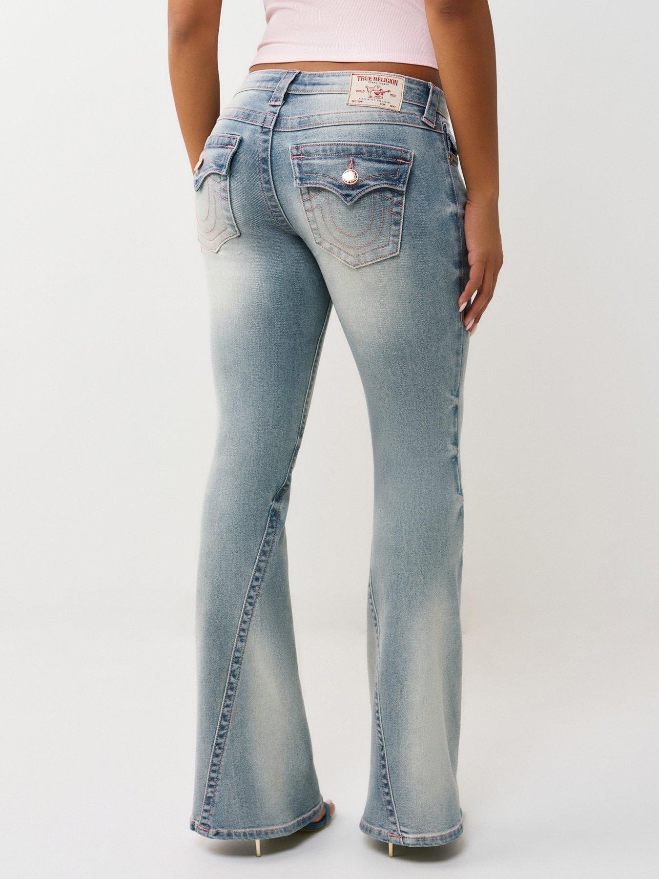 TRUE RELIGION Joey Low Rise Flare Jeans - Blue | Very