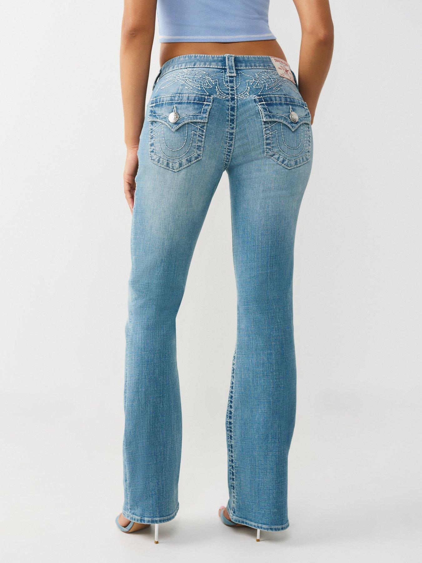 Image 3 of 3 of TRUE RELIGION Denim Becca Bootcut Jeans - Blue