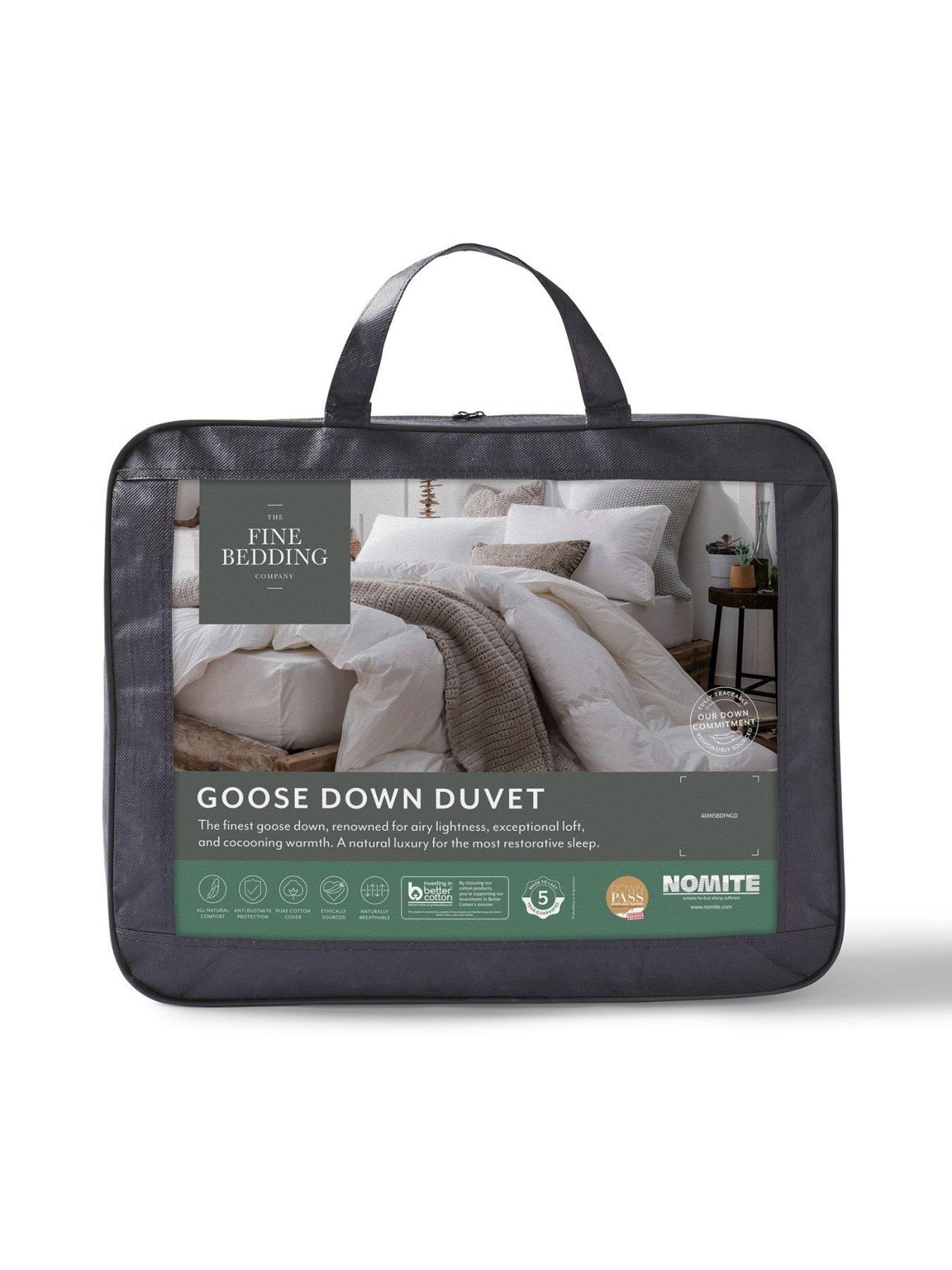 Image 5 of 5 of The Fine Bedding Company Luxury Cotton Goose Down 13.5 Tog Duvet