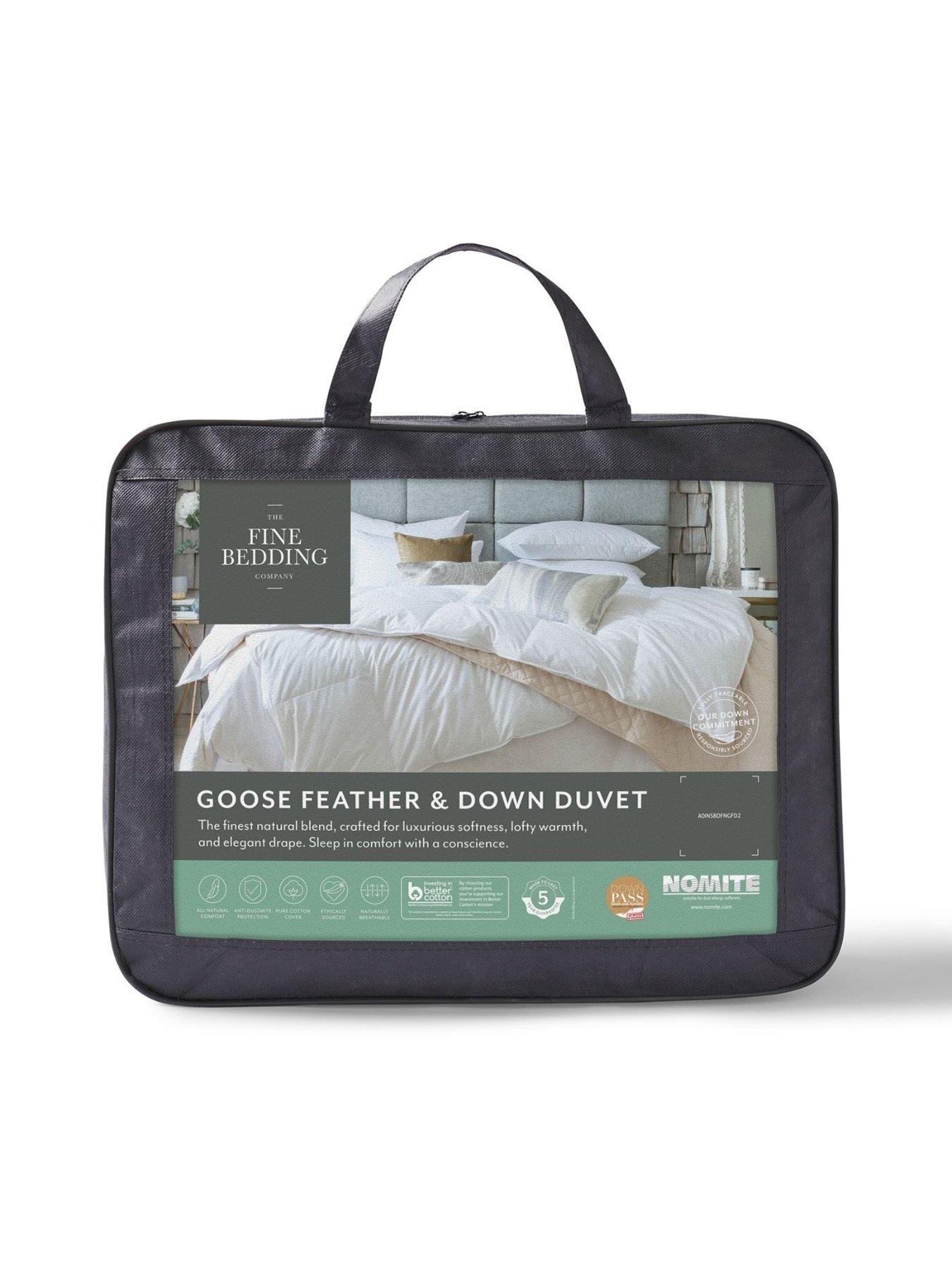 Image 5 of 5 of The Fine Bedding Company Luxury Cotton Goose Feather &amp; Down 10.5 Tog Duvet