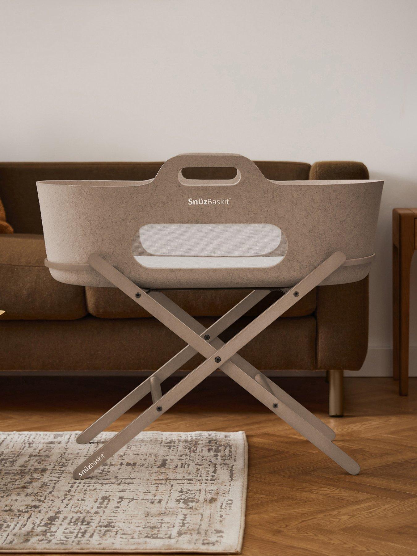 Snuz SnuzBaskit Moses Basket - Mocha