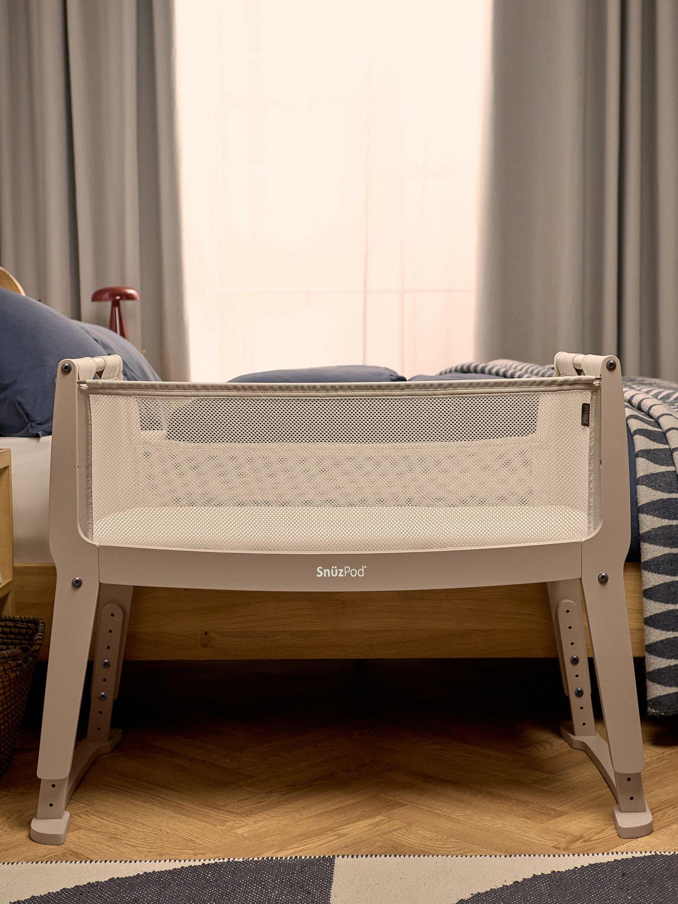 Snuz SnuzPod Studio Bedside Crib - Mocha