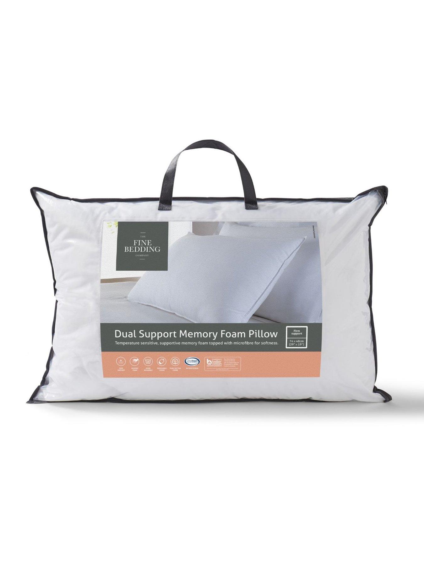 Image 5 of 5 of The Fine Bedding Company Dual Support Memory Foam Pillow