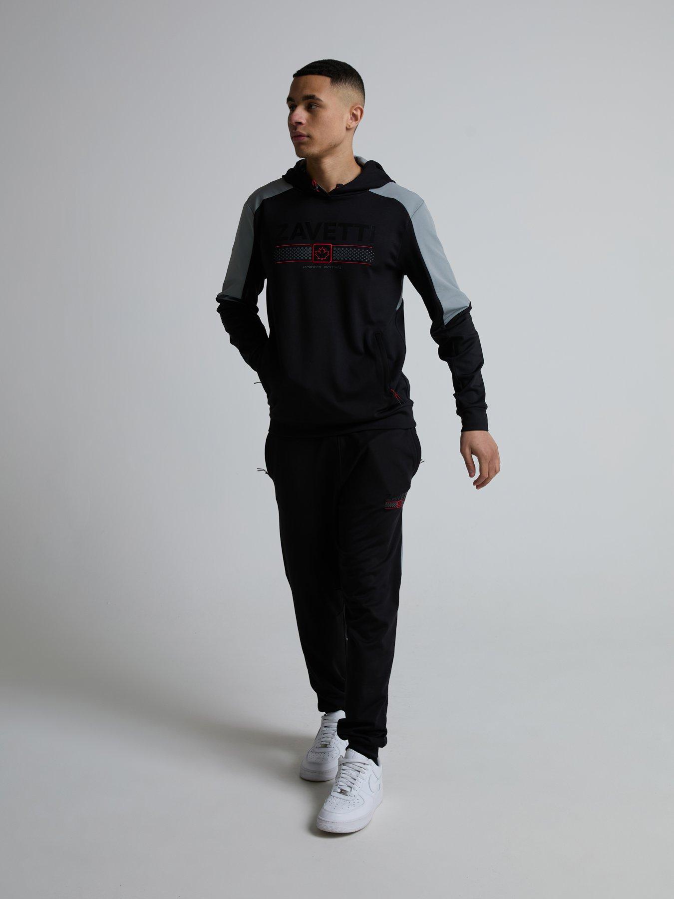 Image 3 of 5 of Zavetti Canada Viarello Poly Fleece Hoodie - Black