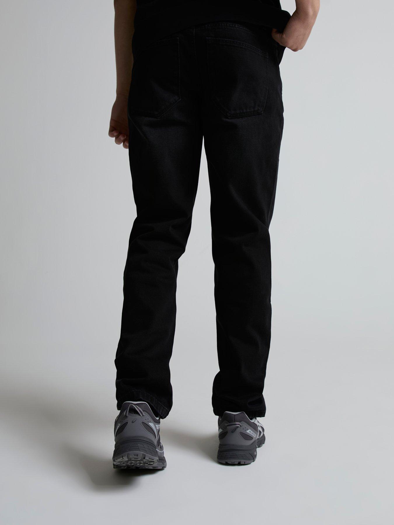 Alessandro Zavetti Lazio Relaxed Loose Fit Slight Distressed Denim