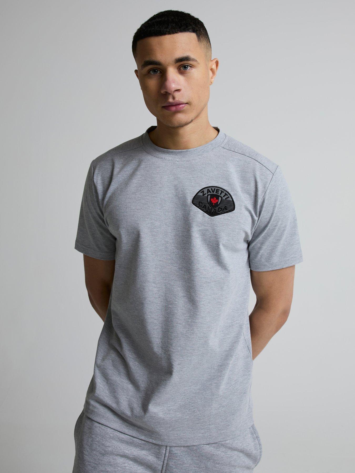 Zavetti Canada Botticini Compatto Small Left Chest Logo T-Shirt - Light Grey