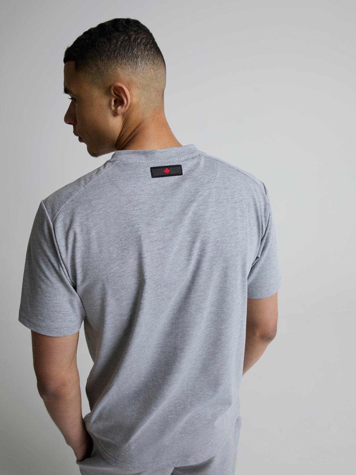 Image 2 of 5 of Zavetti Canada Botticini Compatto Small Left Chest Logo T-Shirt - Light Grey