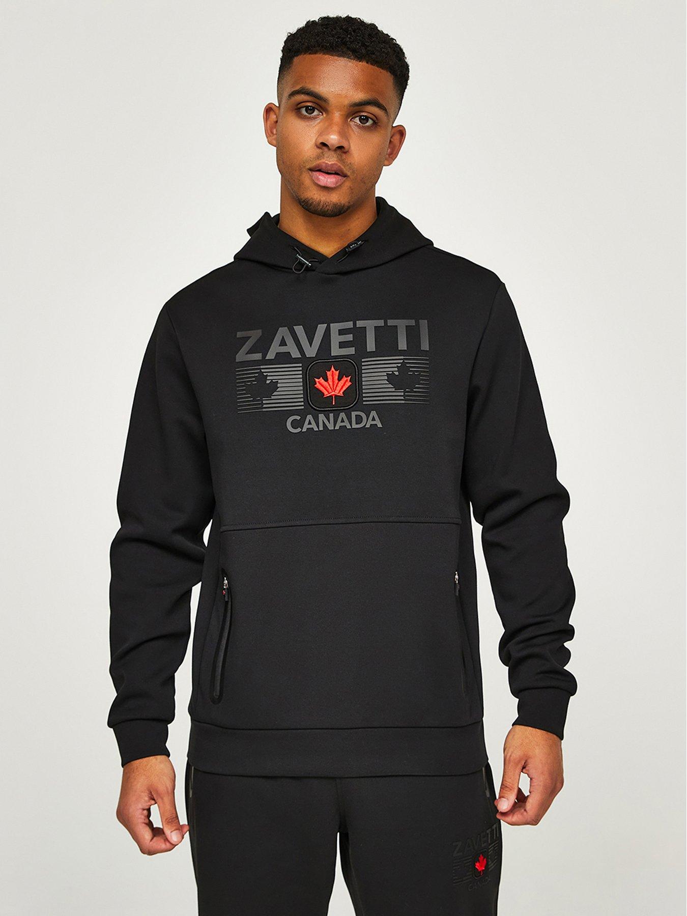 Zavetti Canada Dimara Oth Hoodie, Black, Size M, Men