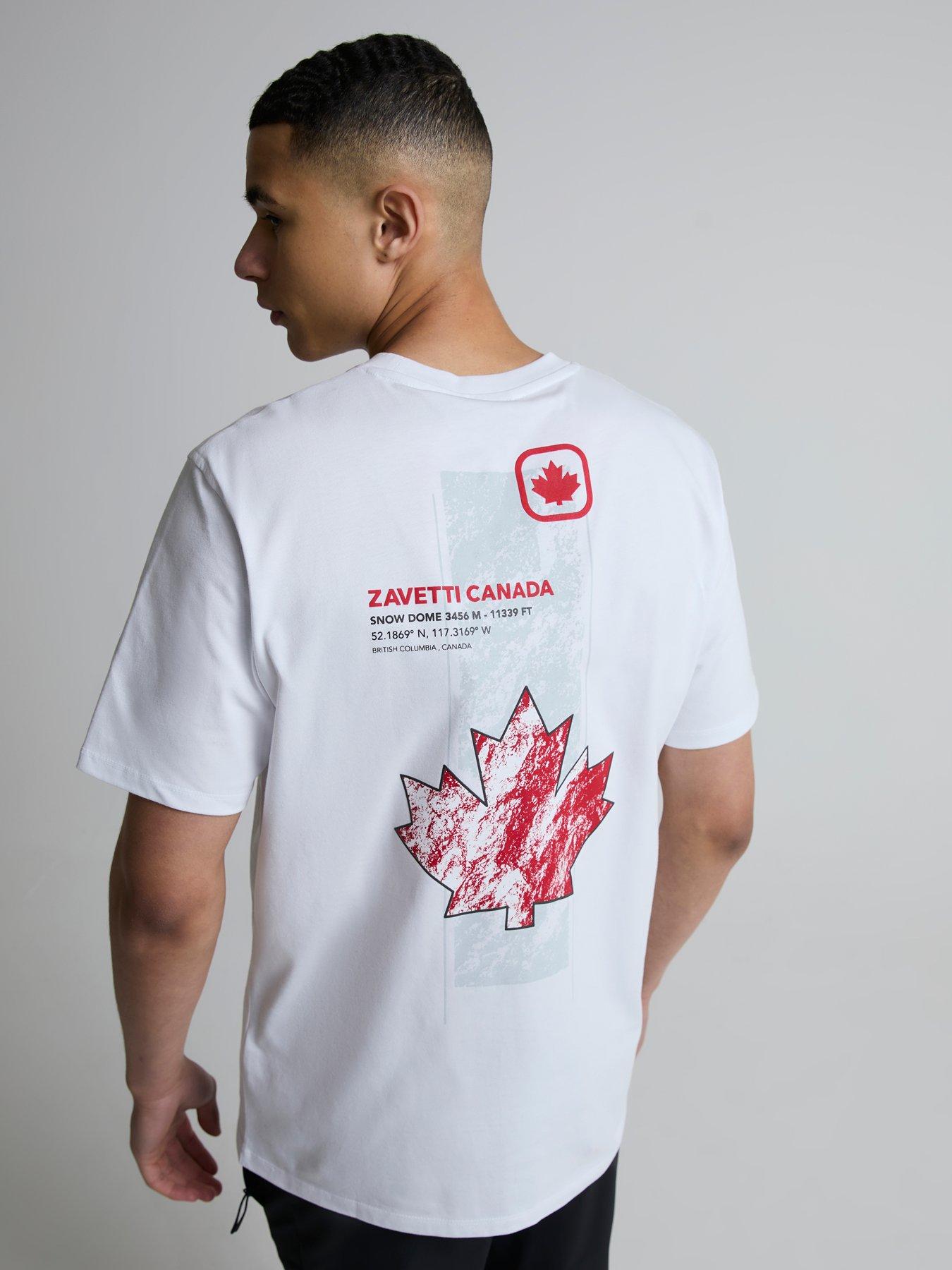 Image 2 of 5 of Zavetti Canada Alonso Back Graphic T-Shirt - Black