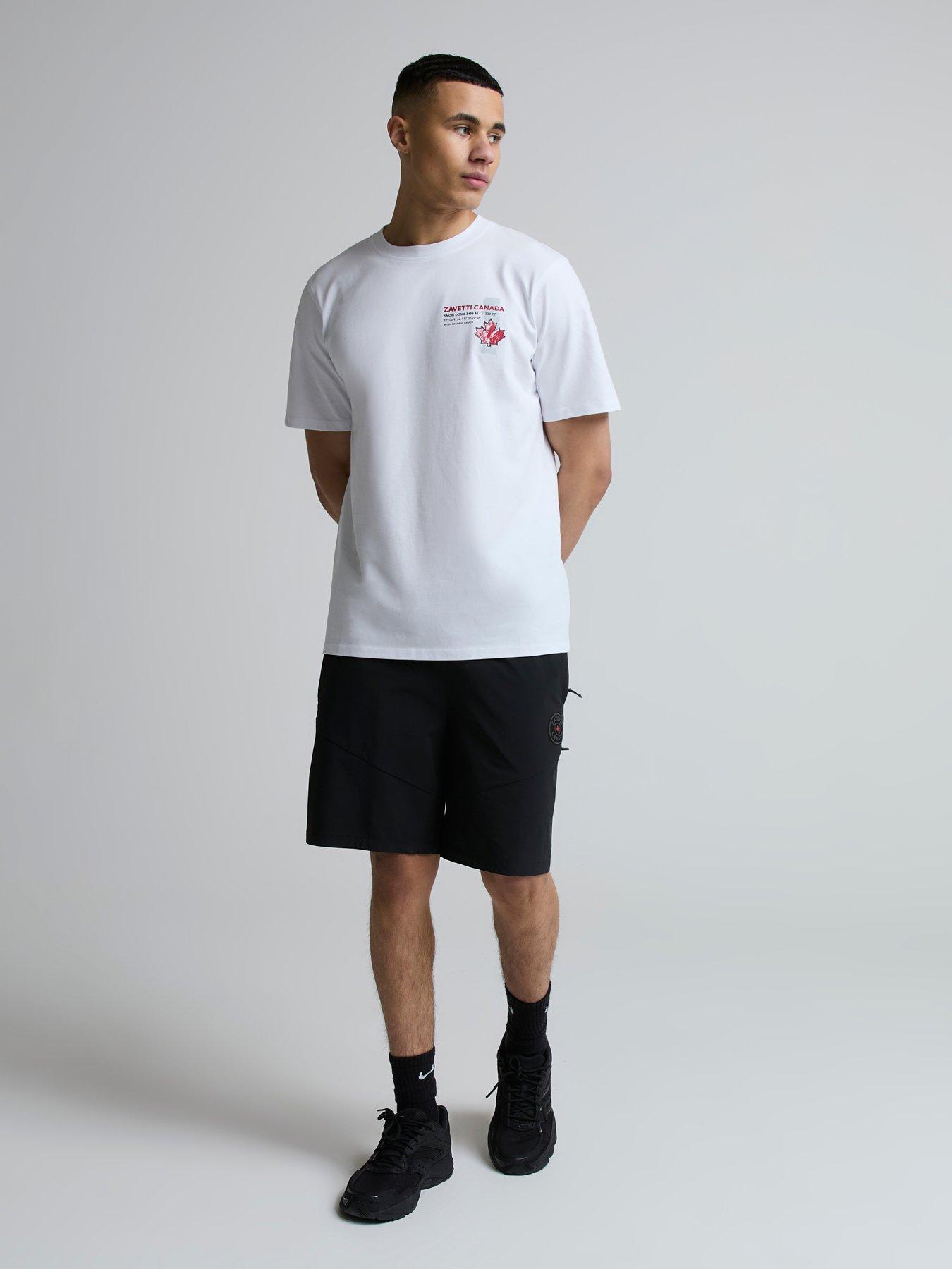 Image 3 of 5 of Zavetti Canada Alonso Back Graphic T-Shirt - Black
