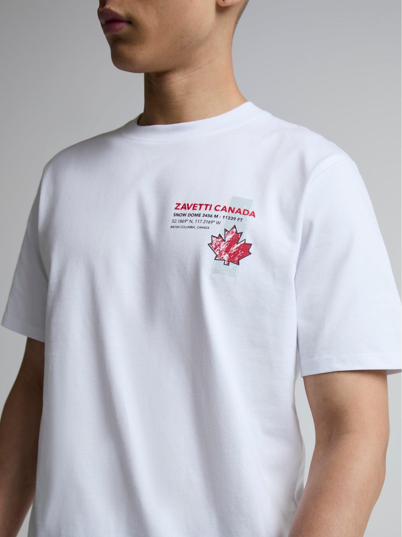 Image 5 of 5 of Zavetti Canada Alonso Back Graphic T-Shirt - Black