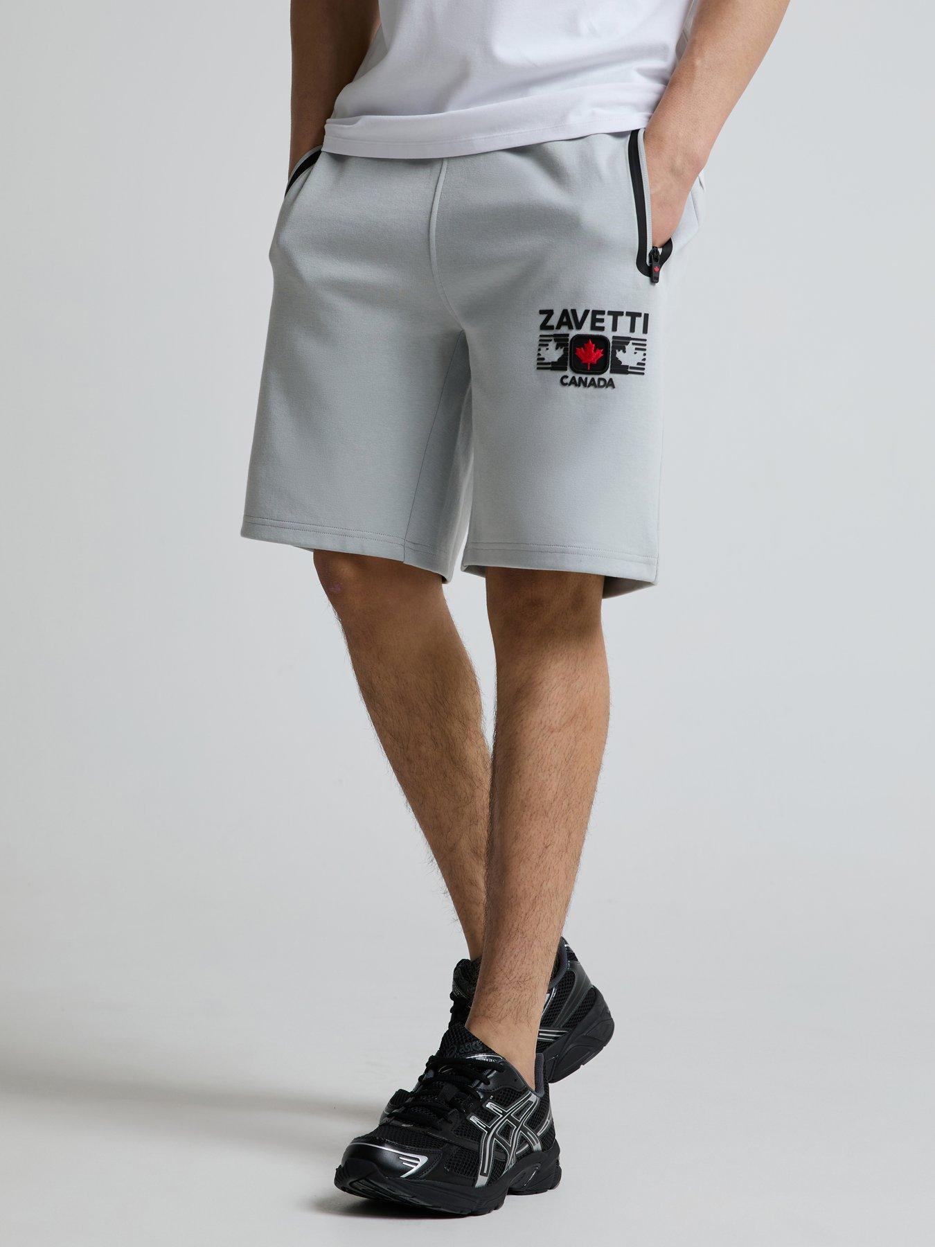 Zavetti Canada Viarello Colour Block Shorts - Light Blue