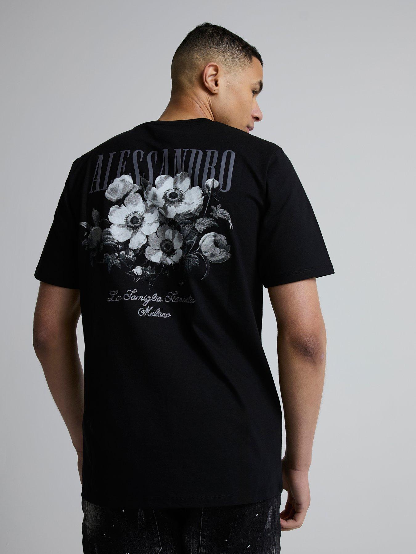 Alessandro Zavetti Pentolo Back Graphic T-Shirt - Black