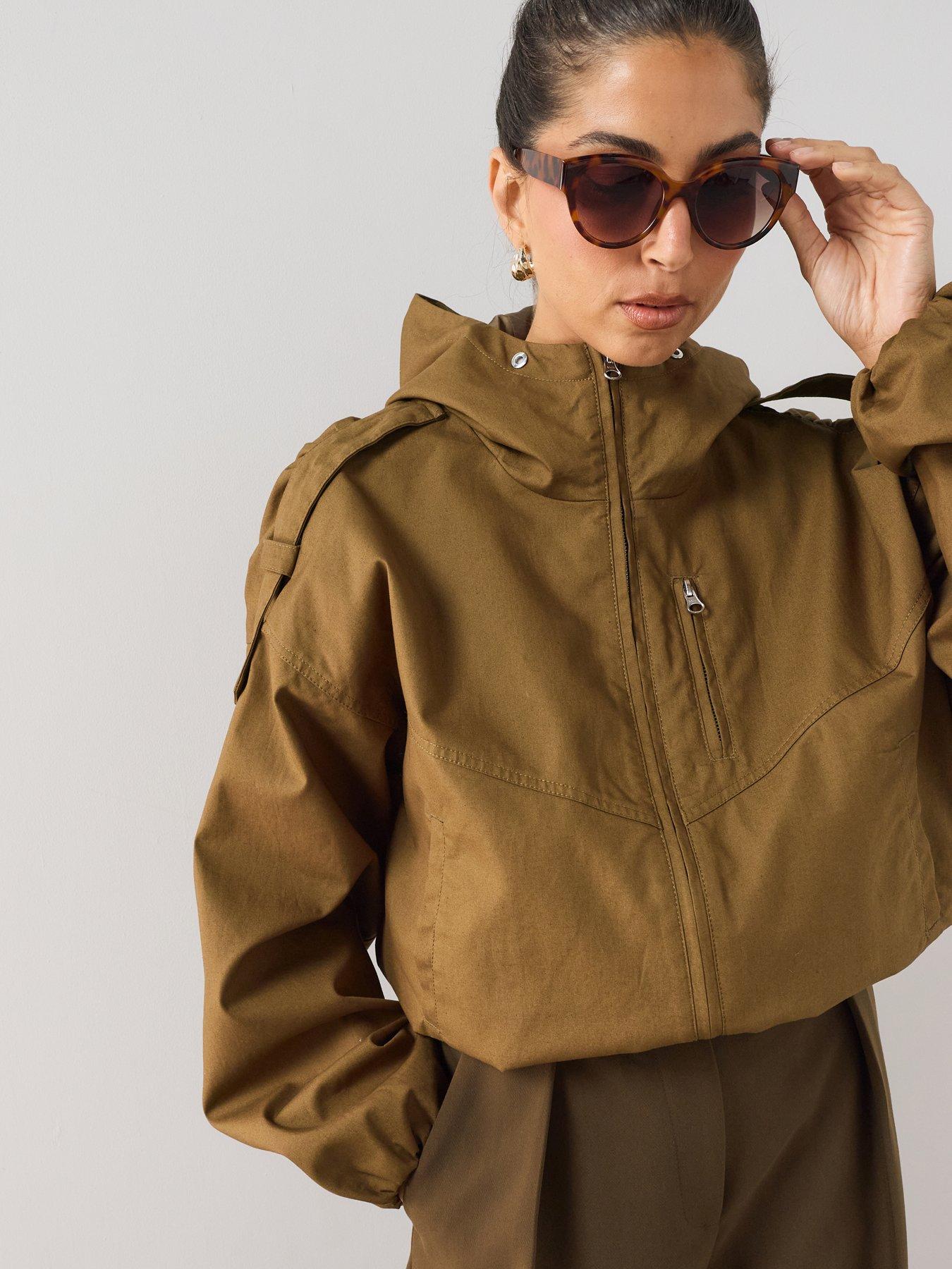 The Very Collection Utility Bubblehem Jacket - Brown