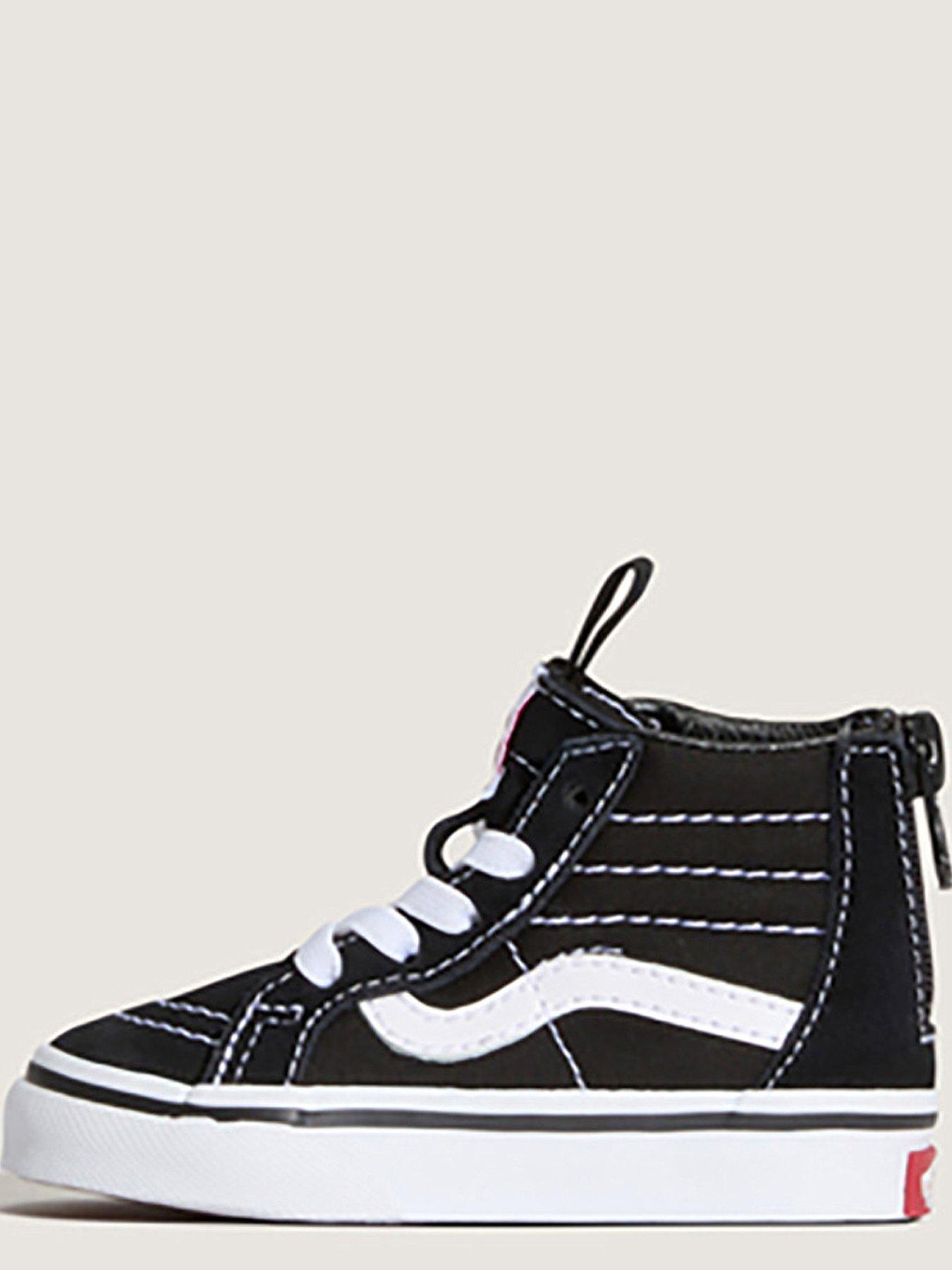 Image 5 of 5 of Vans Infant Sk8-hi Zip - Black/ White