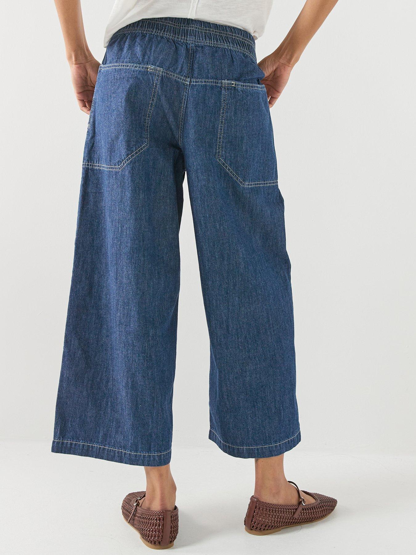 Image 2 of 5 of FREE PEOPLE Easy Peasy Pull On - Navy