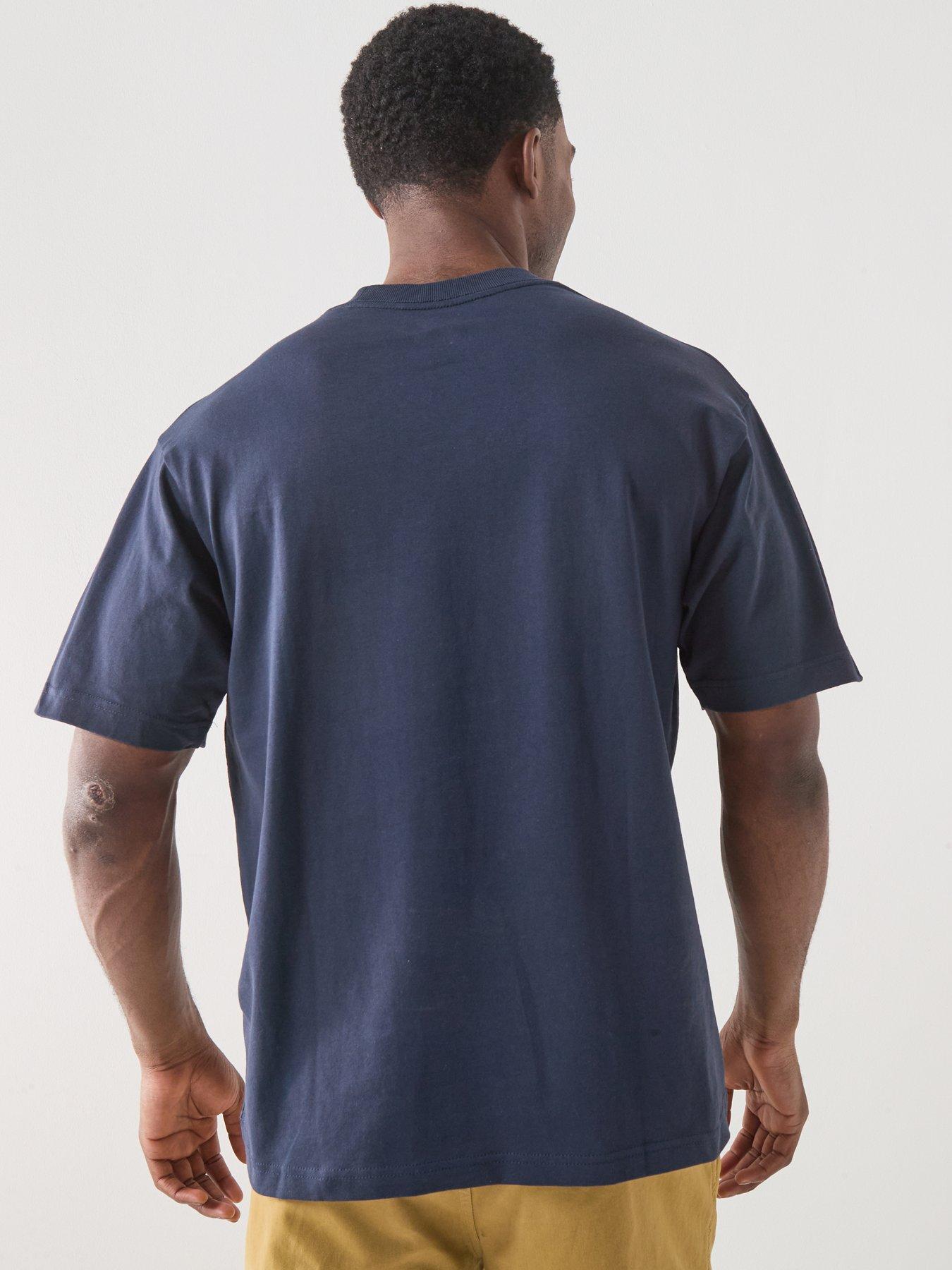 Image 2 of 4 of Vans Mens Left Chest Il Loose Short Sleeves - Blue
