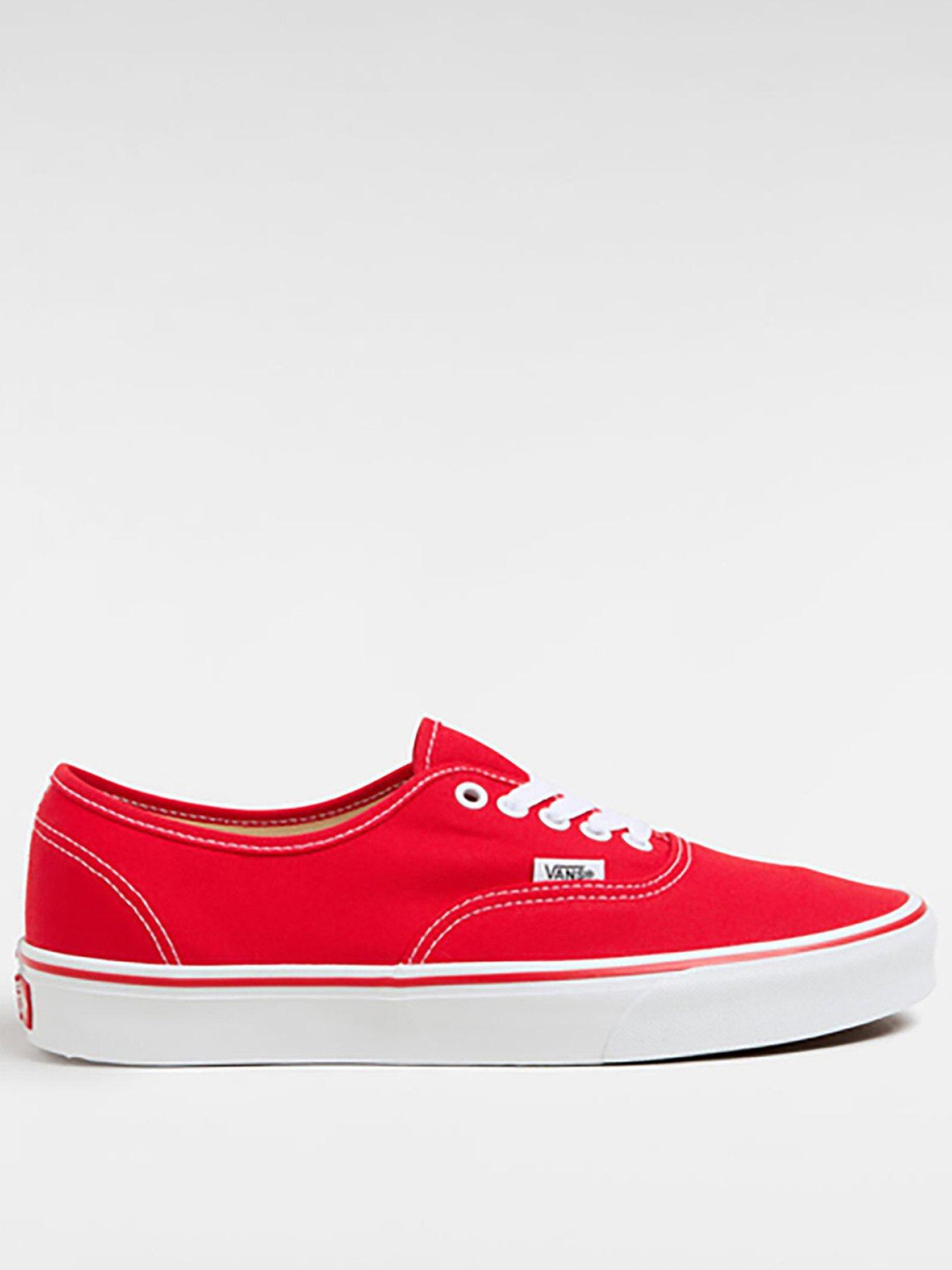 Vans Unisex Authentic Canvas - Red