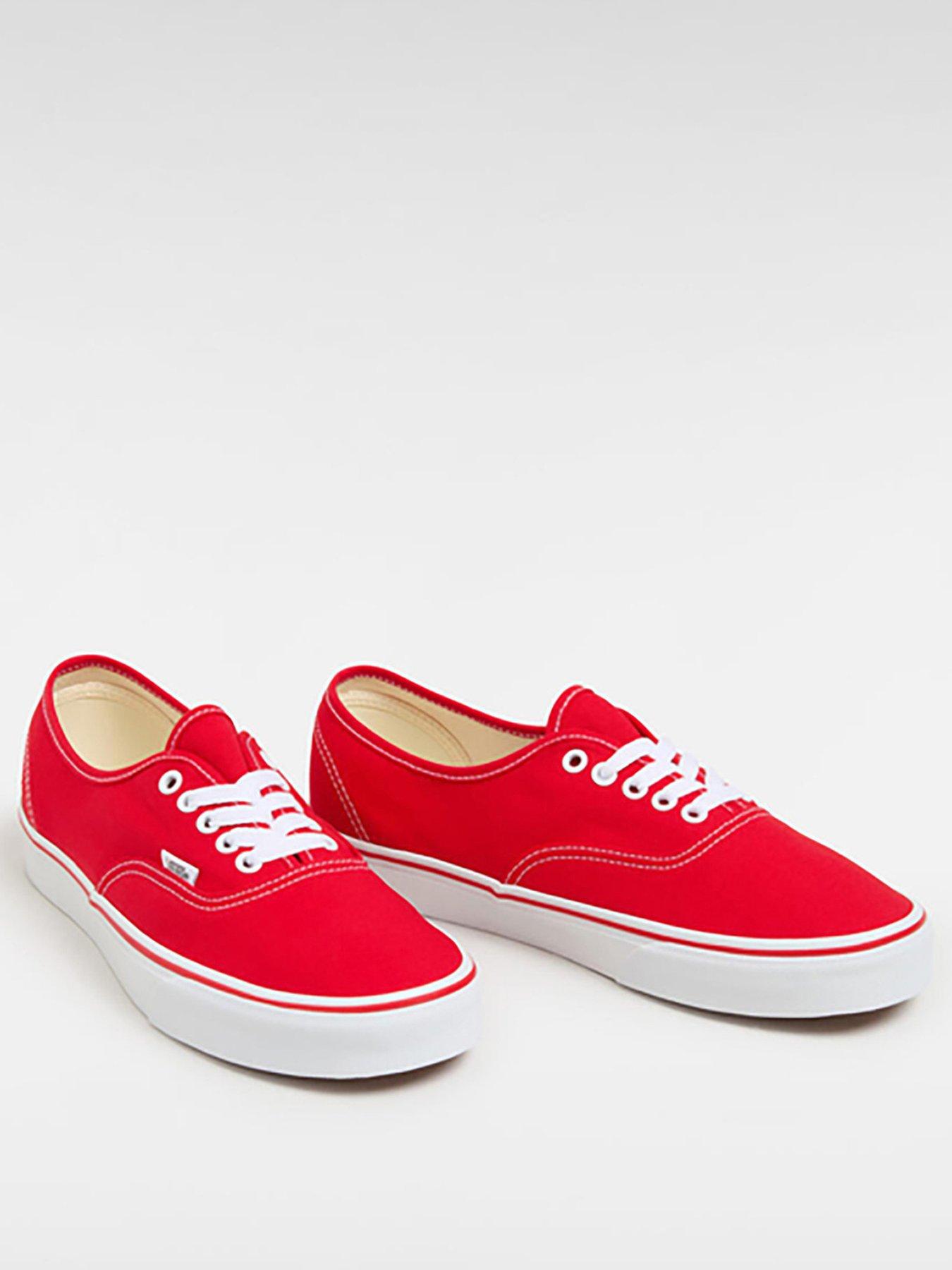 Image 2 of 5 of Vans Unisex Authentic Canvas - Red