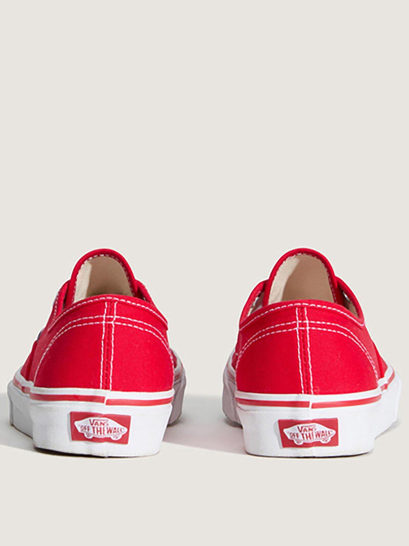 Image 3 of 5 of Vans Unisex Authentic Canvas - Red