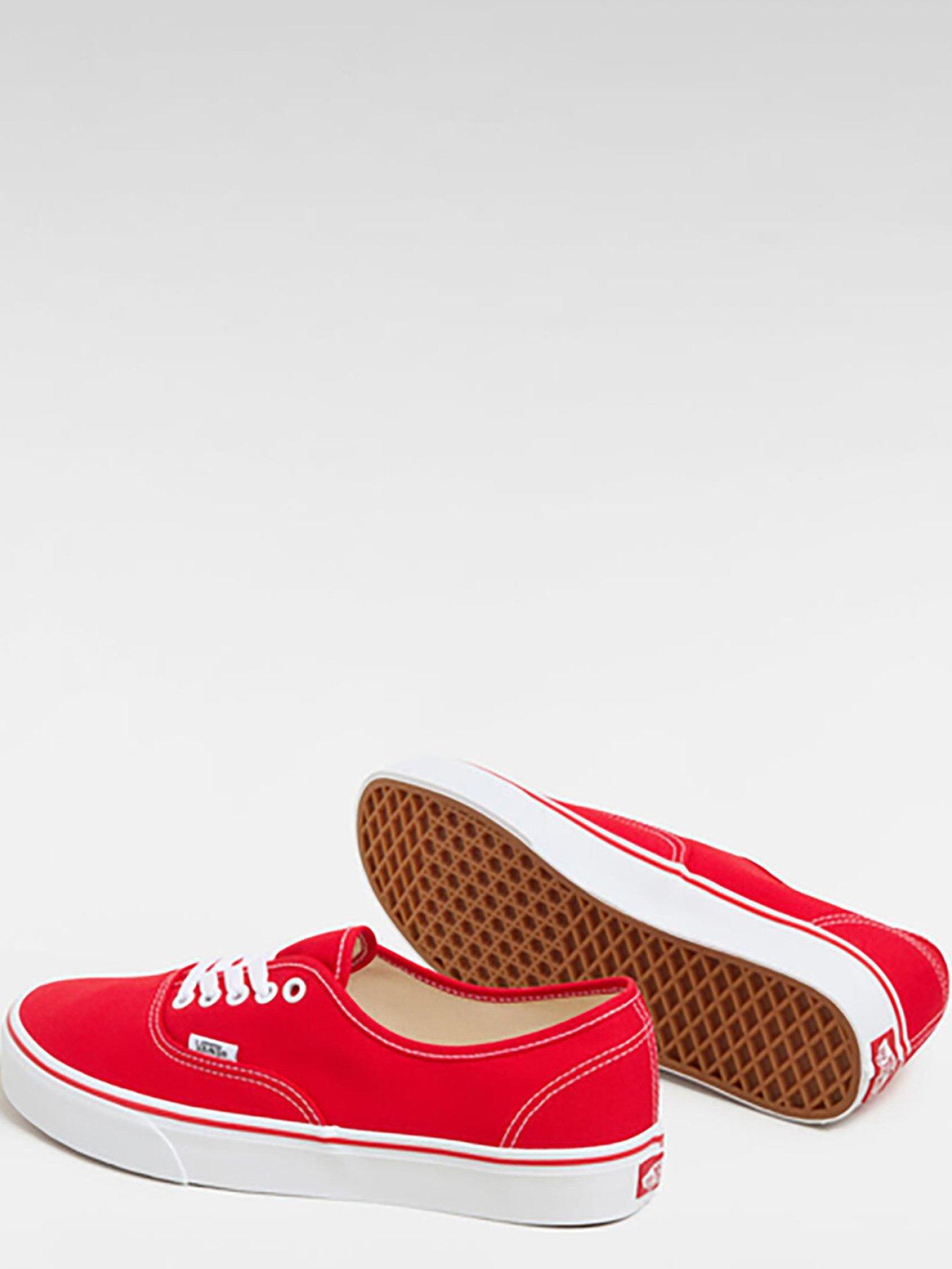 Image 5 of 5 of Vans Unisex Authentic Canvas - Red