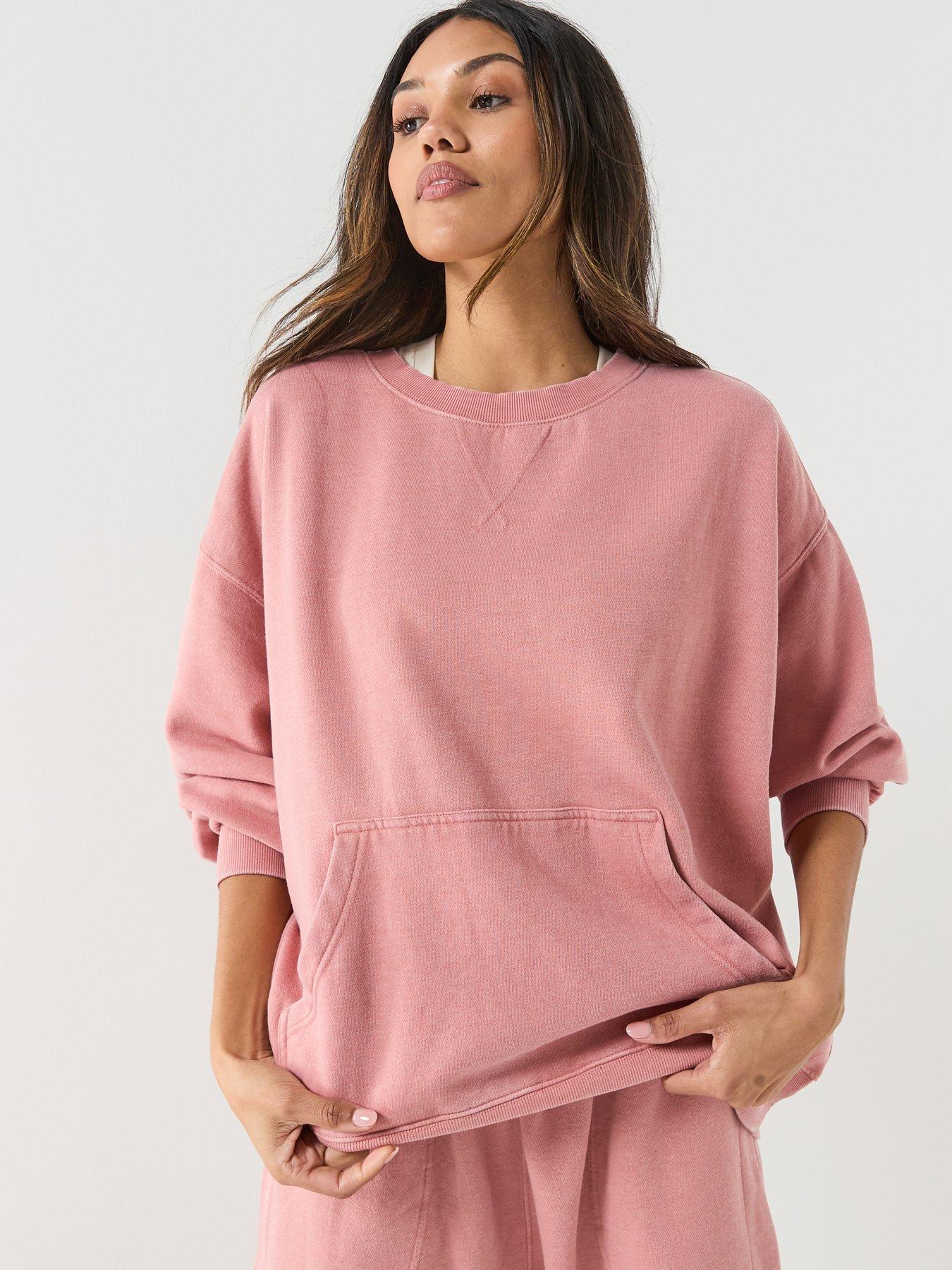 FREE PEOPLE Slow It Down Pullover - Pink
