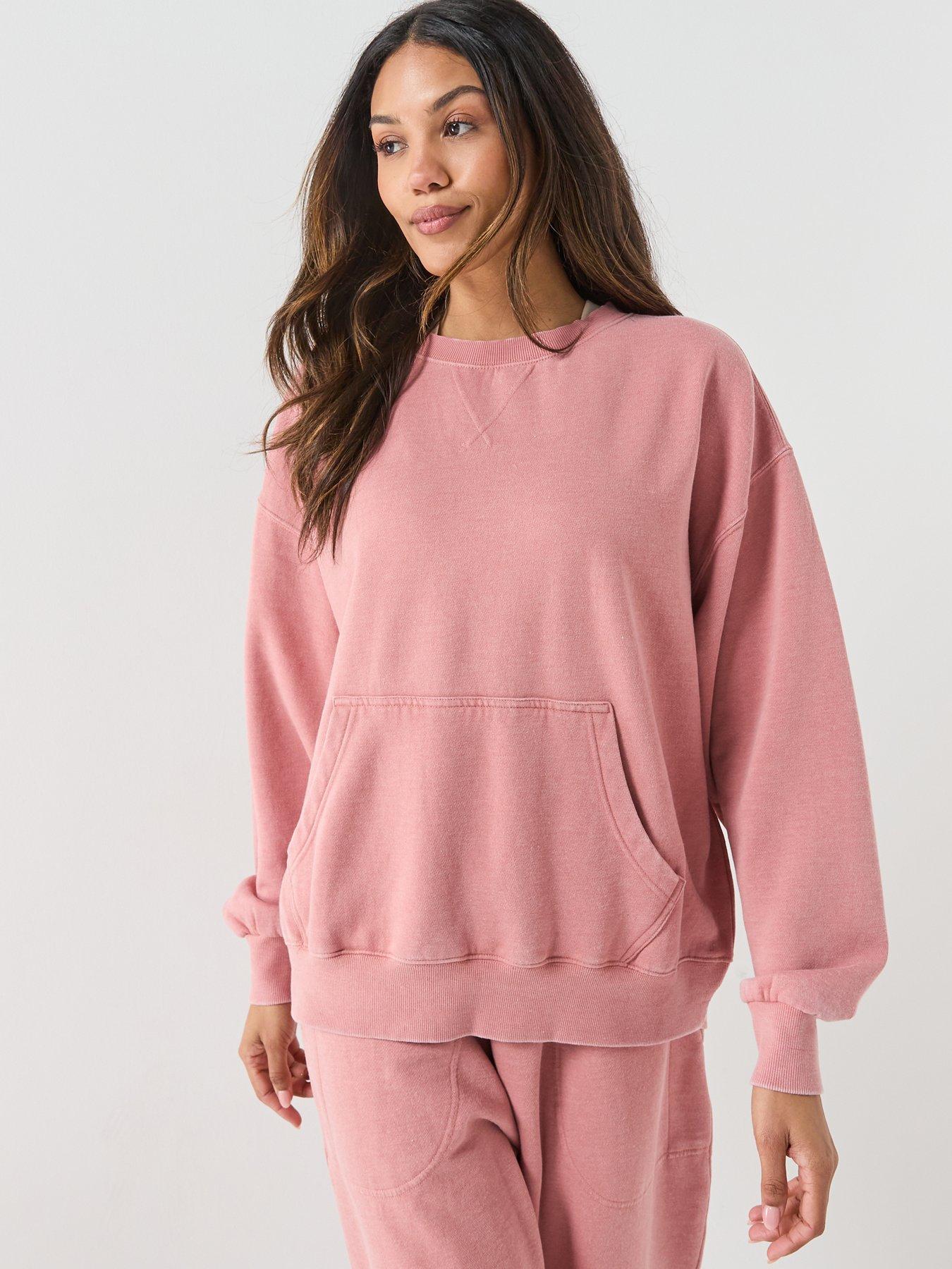 Image 5 of 6 of FREE PEOPLE Slow It Down Pullover - Pink