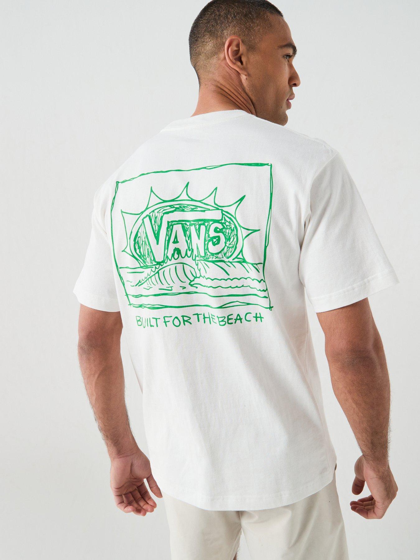Vans Mens Bright Day Short Sleeve Tee - White
