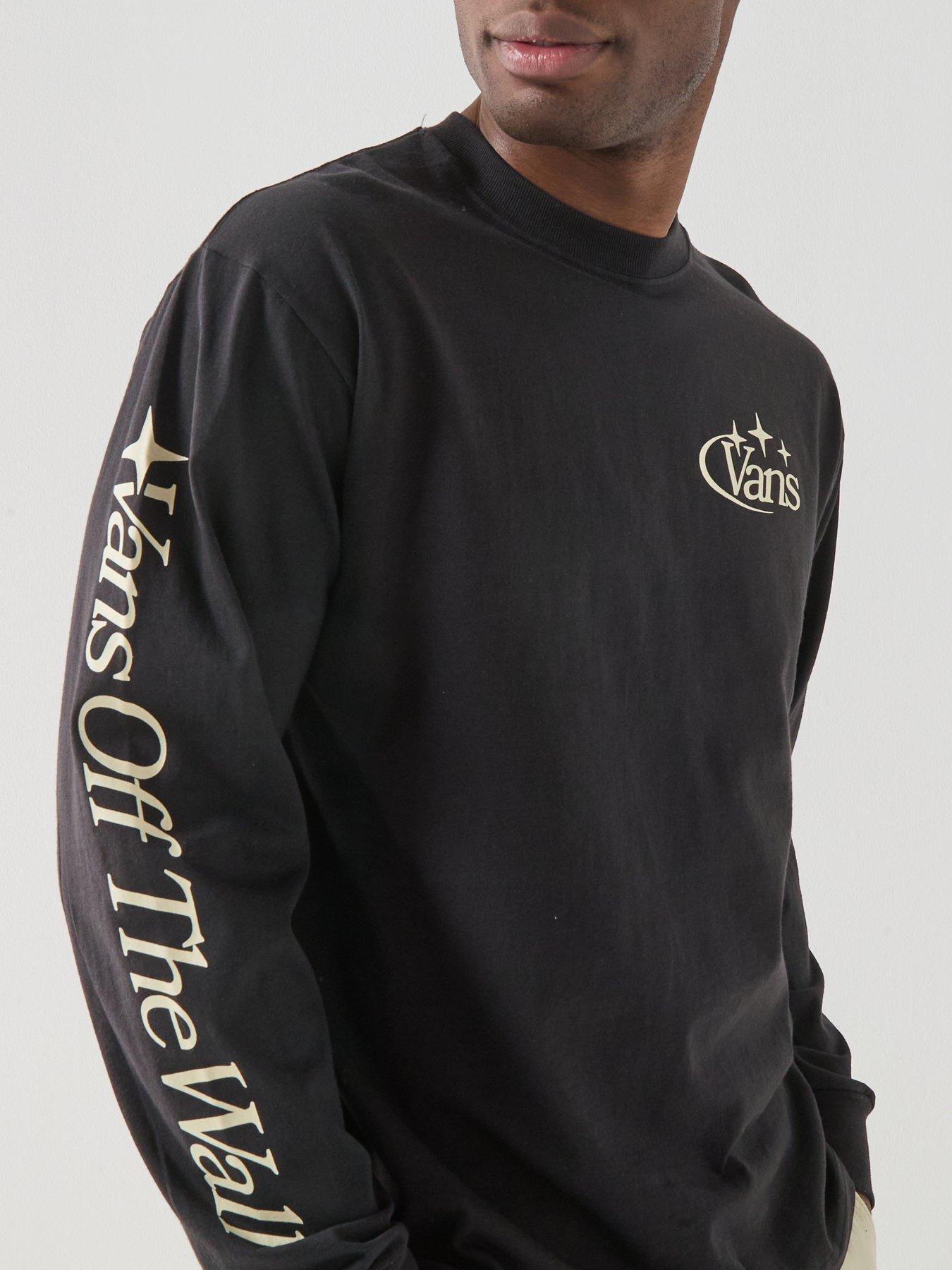 Image 4 of 4 of Vans Mens Advanced Vee Long Sleeve T-Shirt - Black