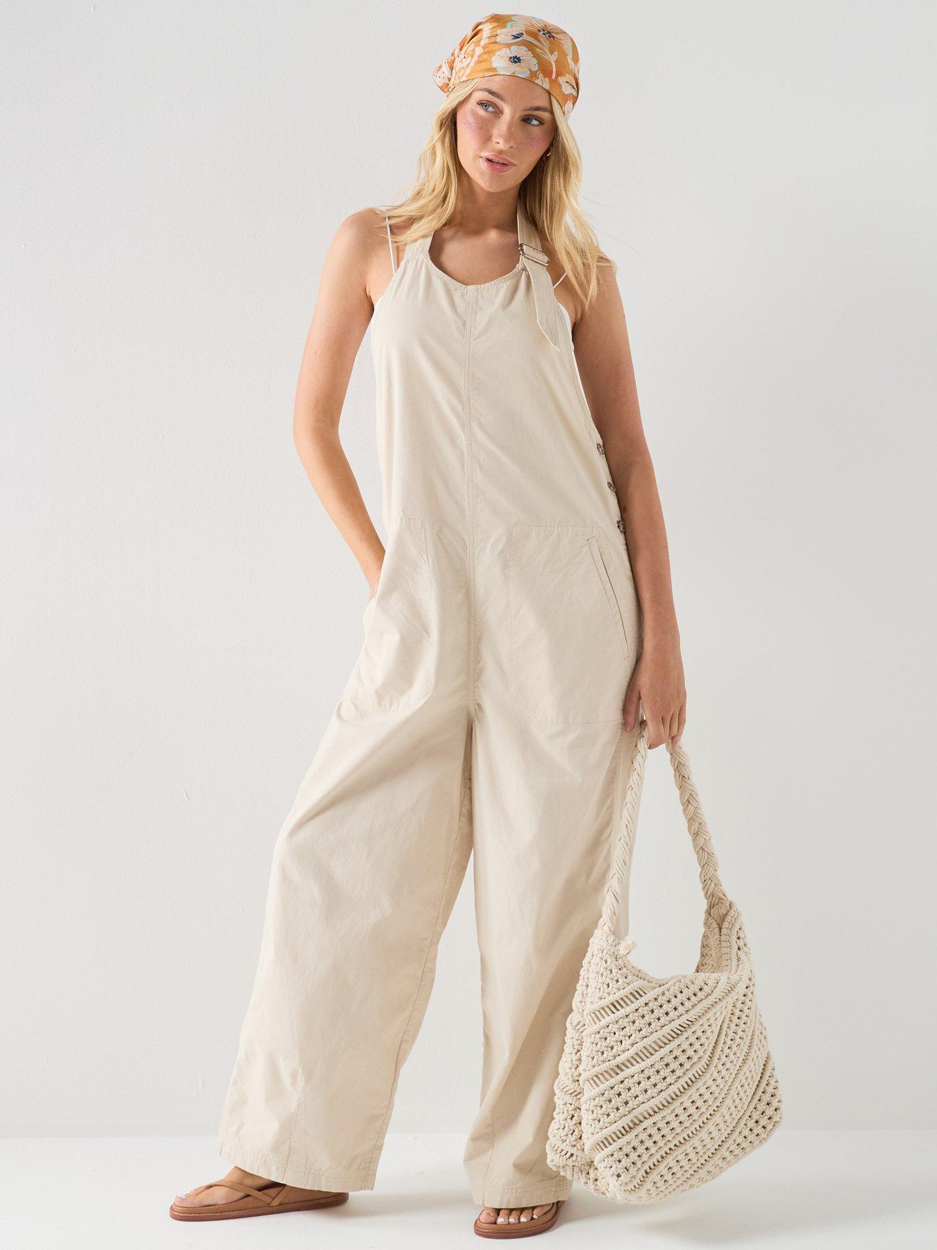 FREE PEOPLE Great Plains One Piece - Cream