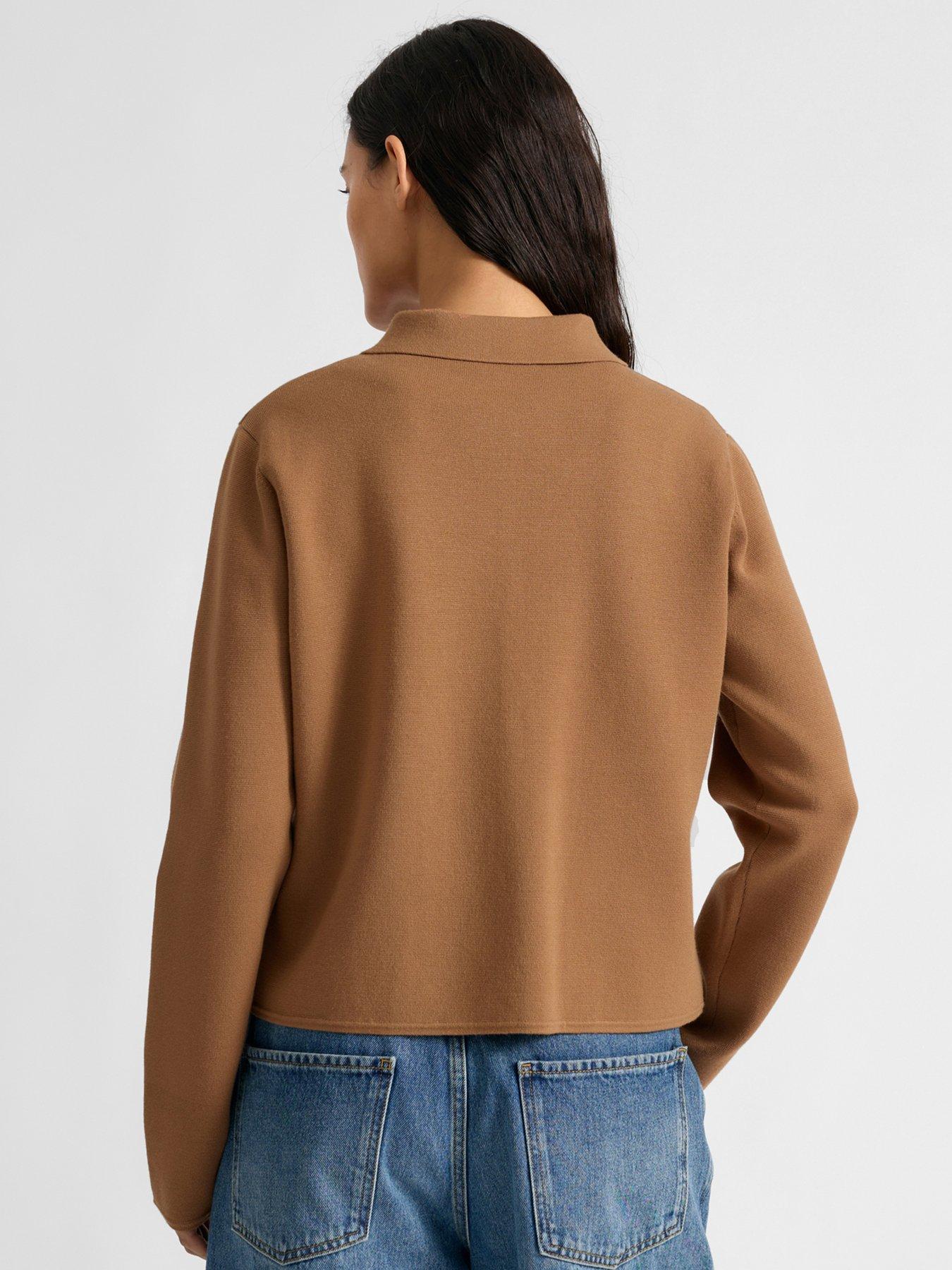 Image 2 of 5 of Albaray Compact Knit Jacket - Beige