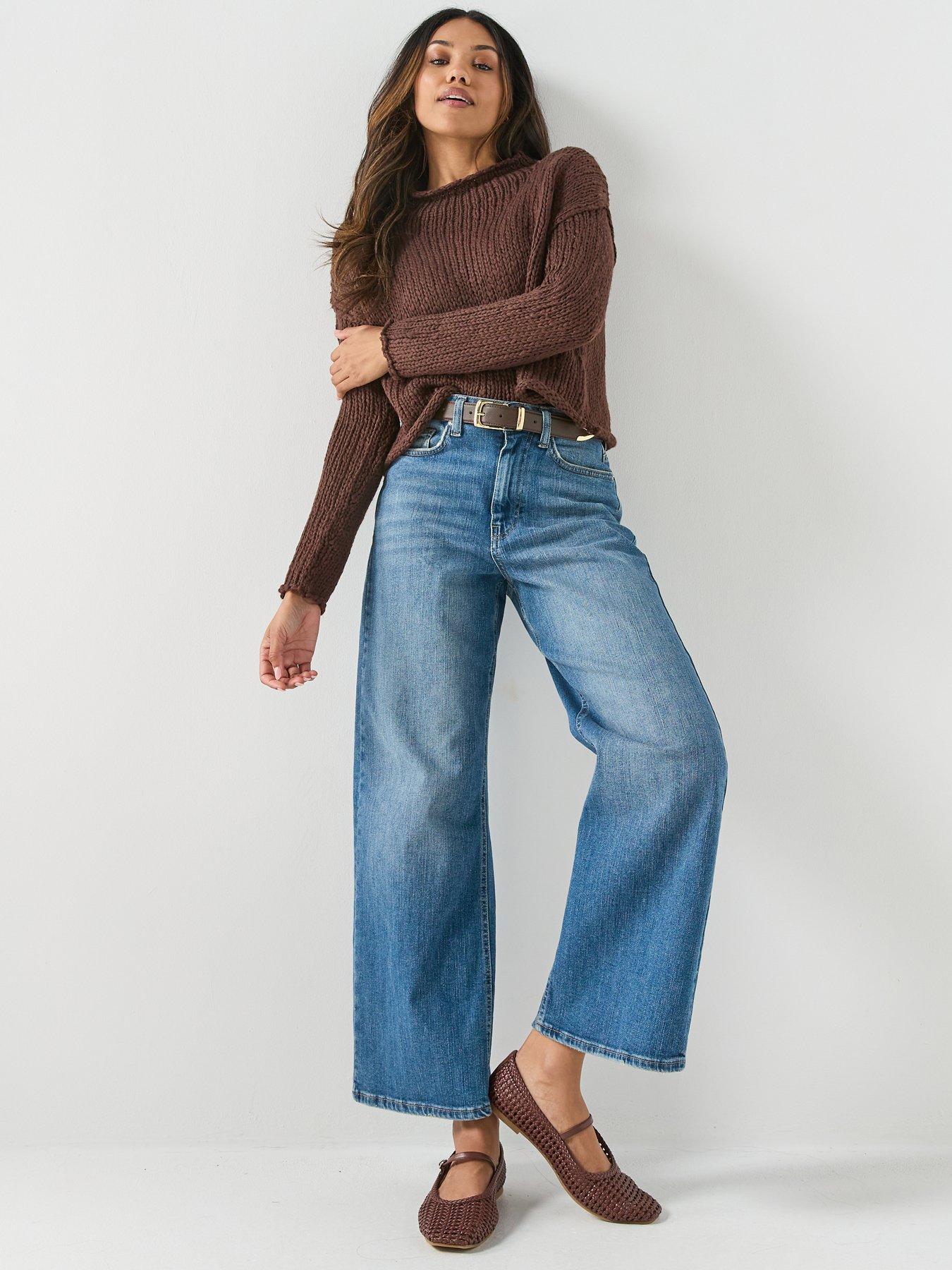 Image 3 of 5 of FREE PEOPLE Opal Sweater - Brown