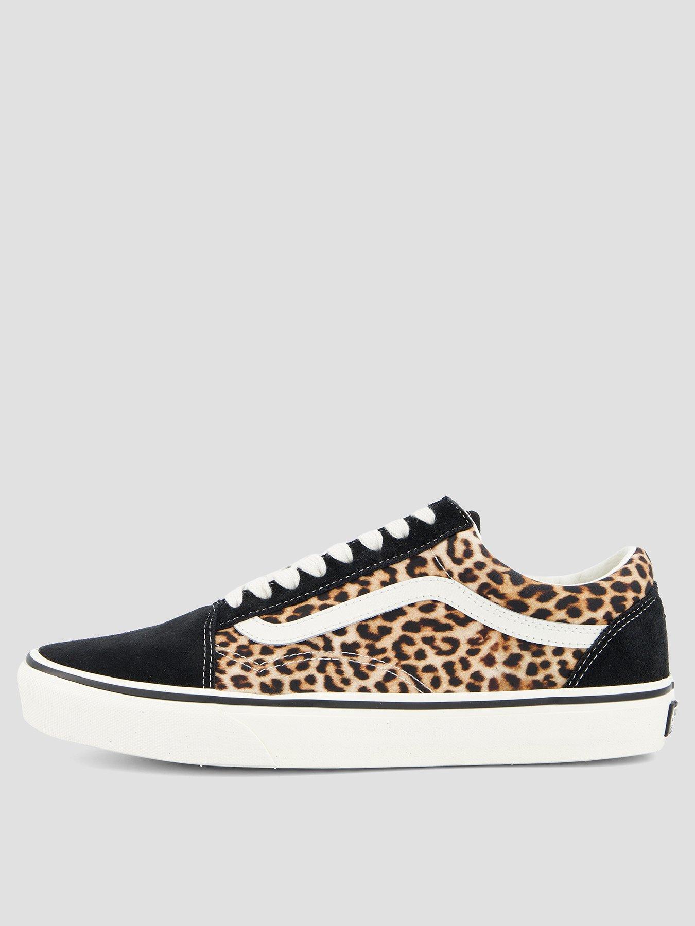 Vans Womens Old Skool - Black/leopard