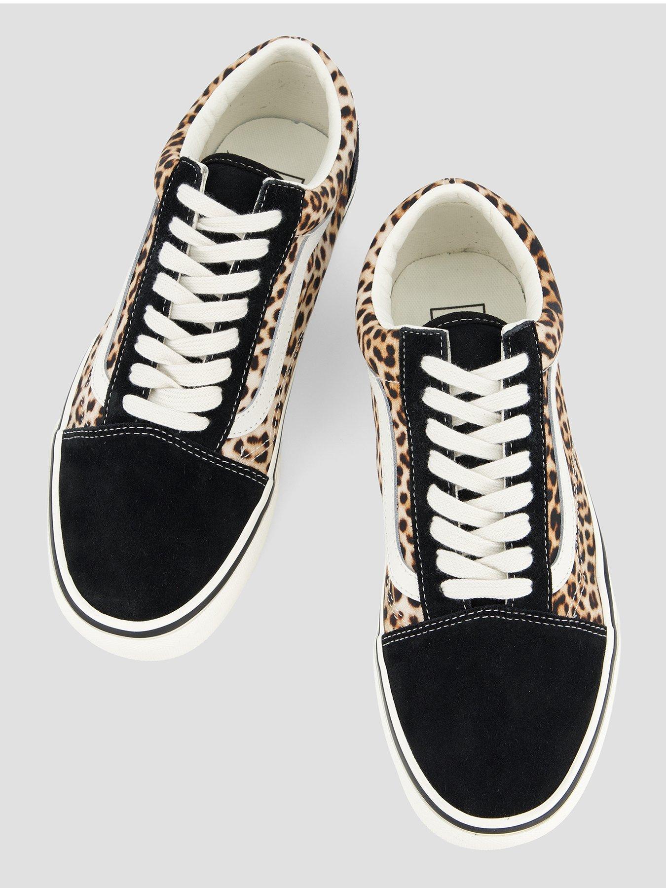 Image 3 of 7 of Vans Unisex Old Skool - Black/Leopard