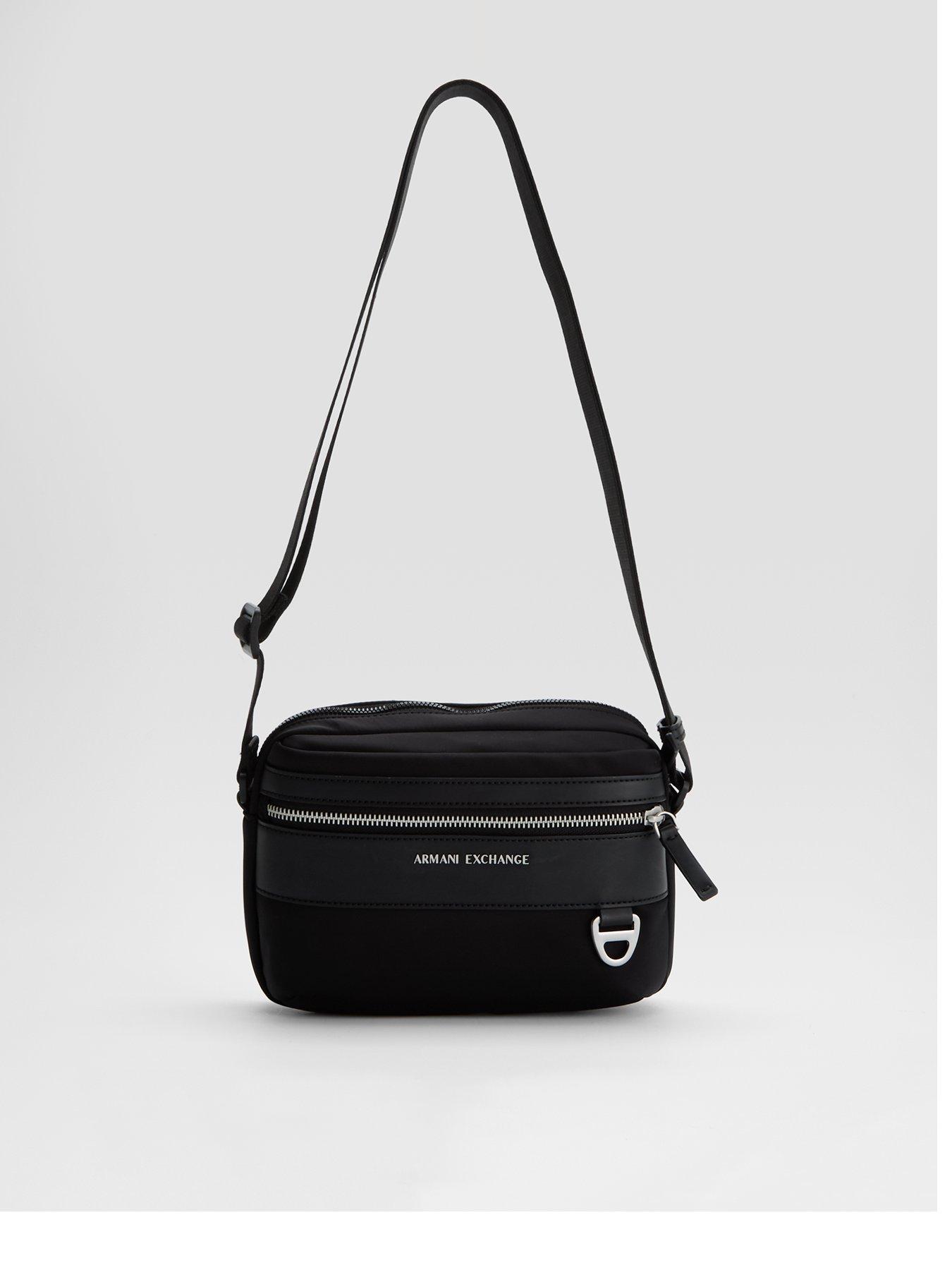 Armani Exchange: Las Vegas Crossbody Bag - Black