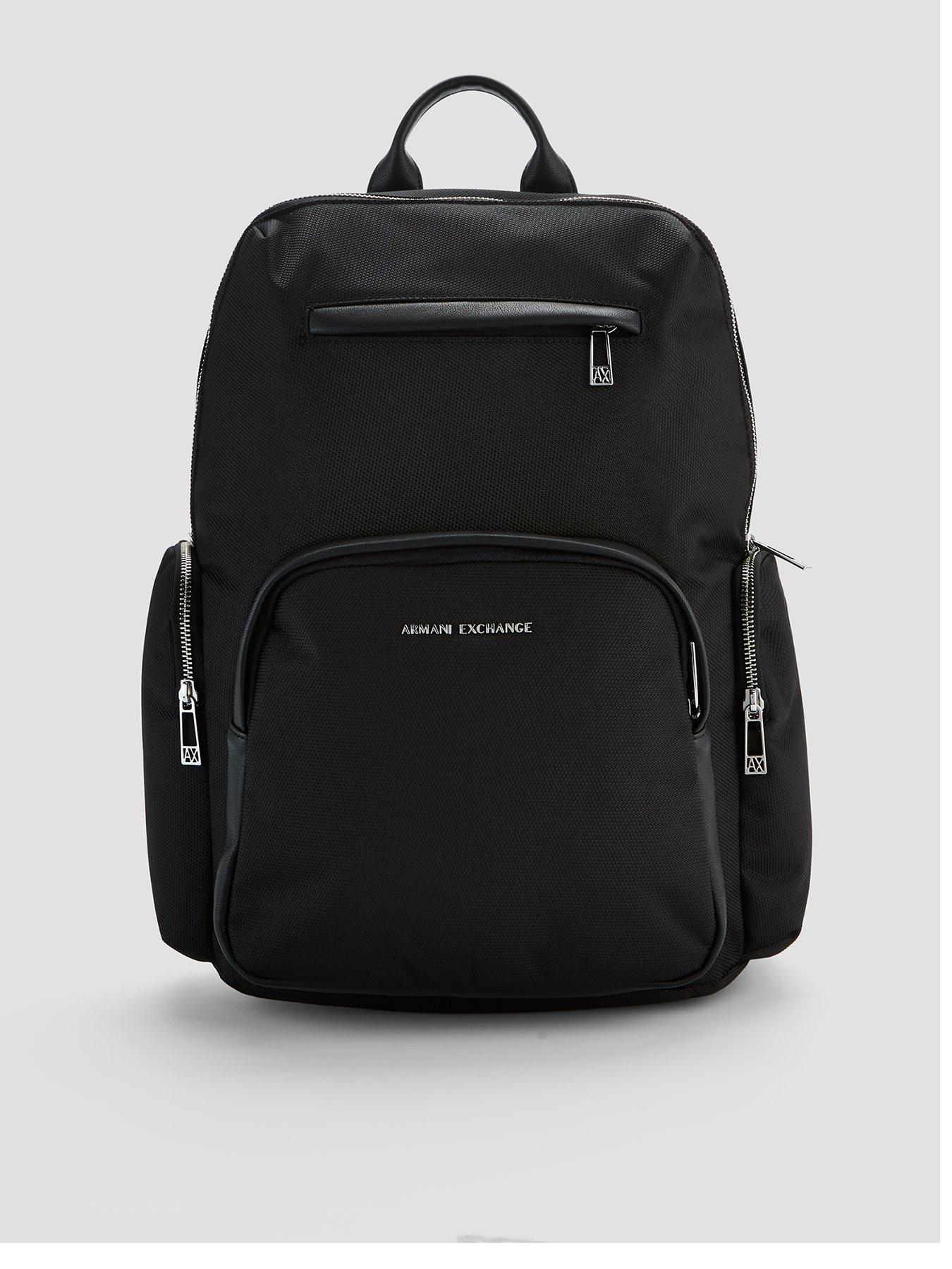 Armani Exchange Singapore Backpack - Black