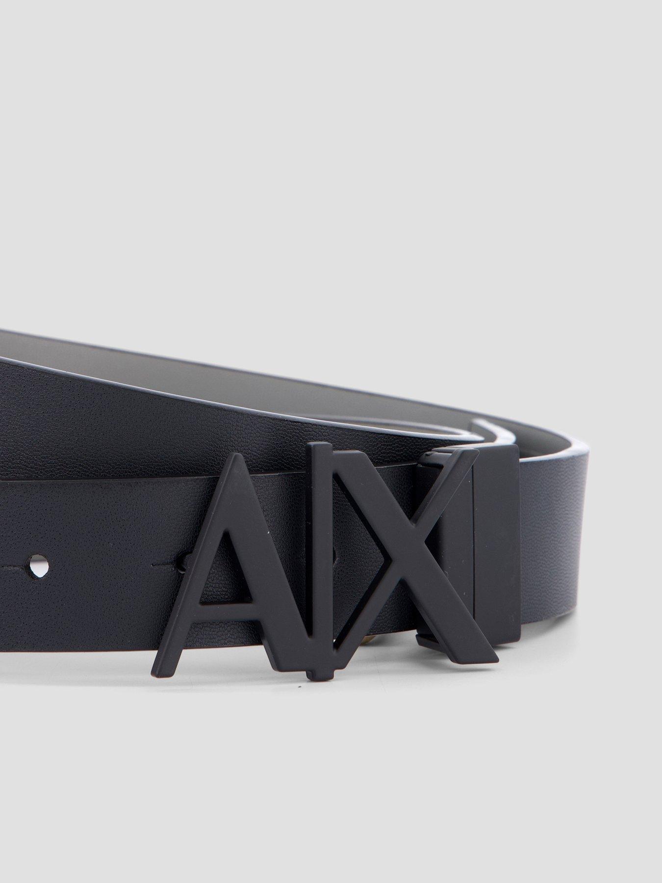 Image 2 of 4 of Armani Exchange Reversible Belt - Grey